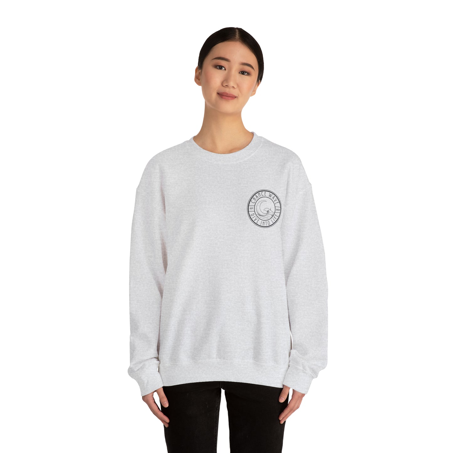 Surf Board Logo Crewneck