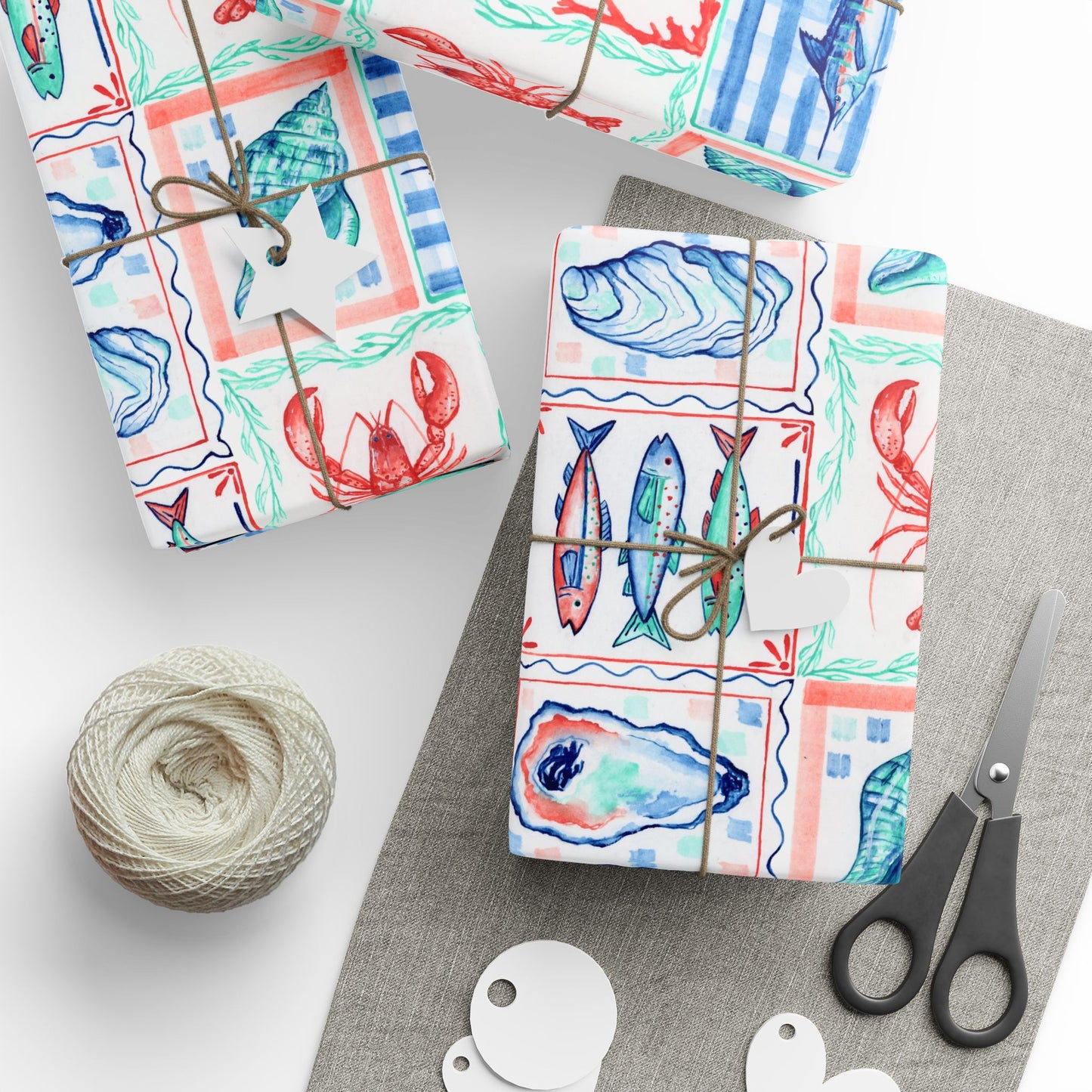 Coastal Summer Wrapping Paper