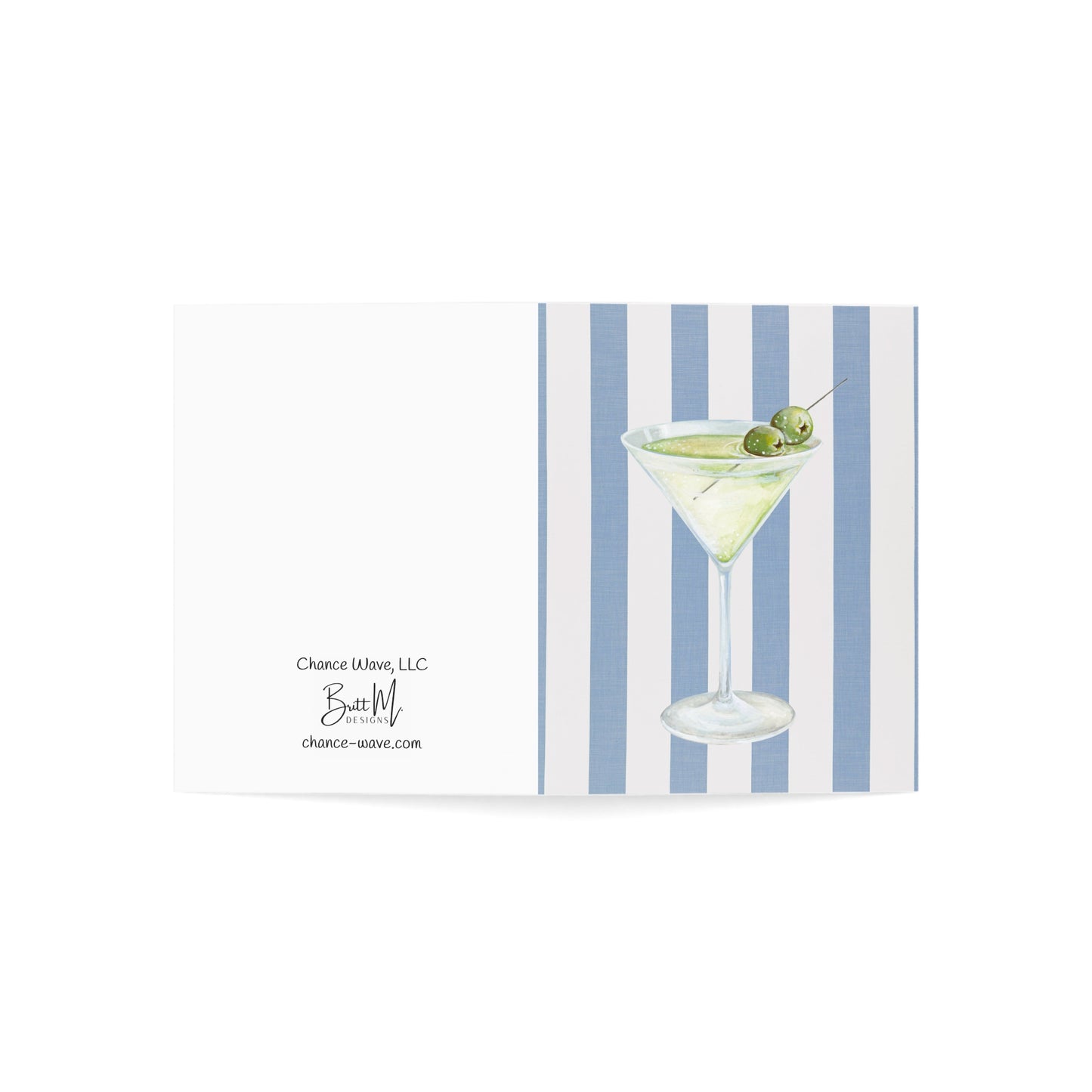 'tinis & Bikinis Greeting Cards (10 and 30pcs)