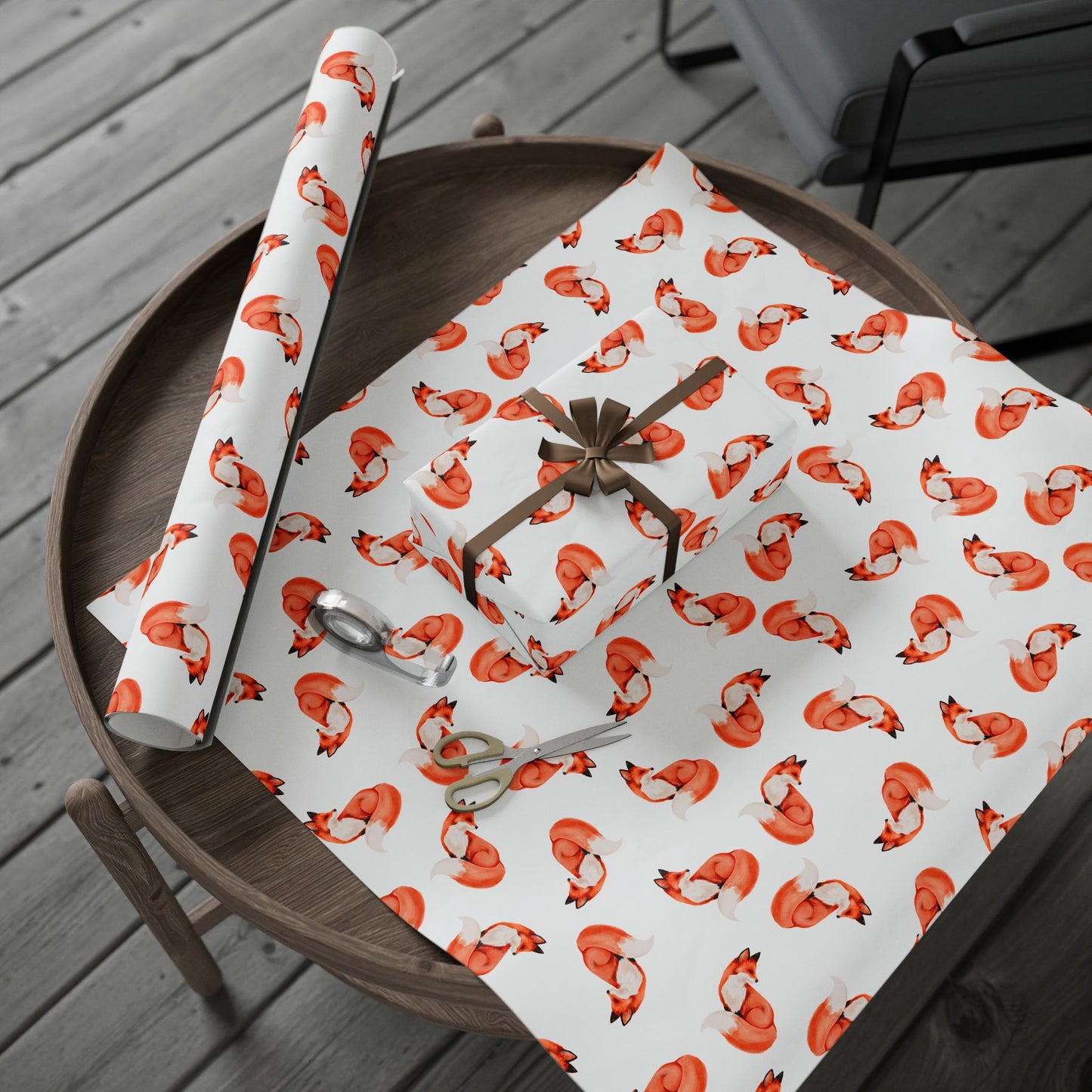 Foxy Wrapping Paper
