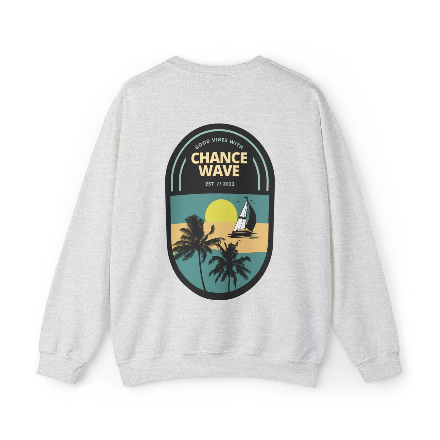 Chance Wave Sailboat Crewneck