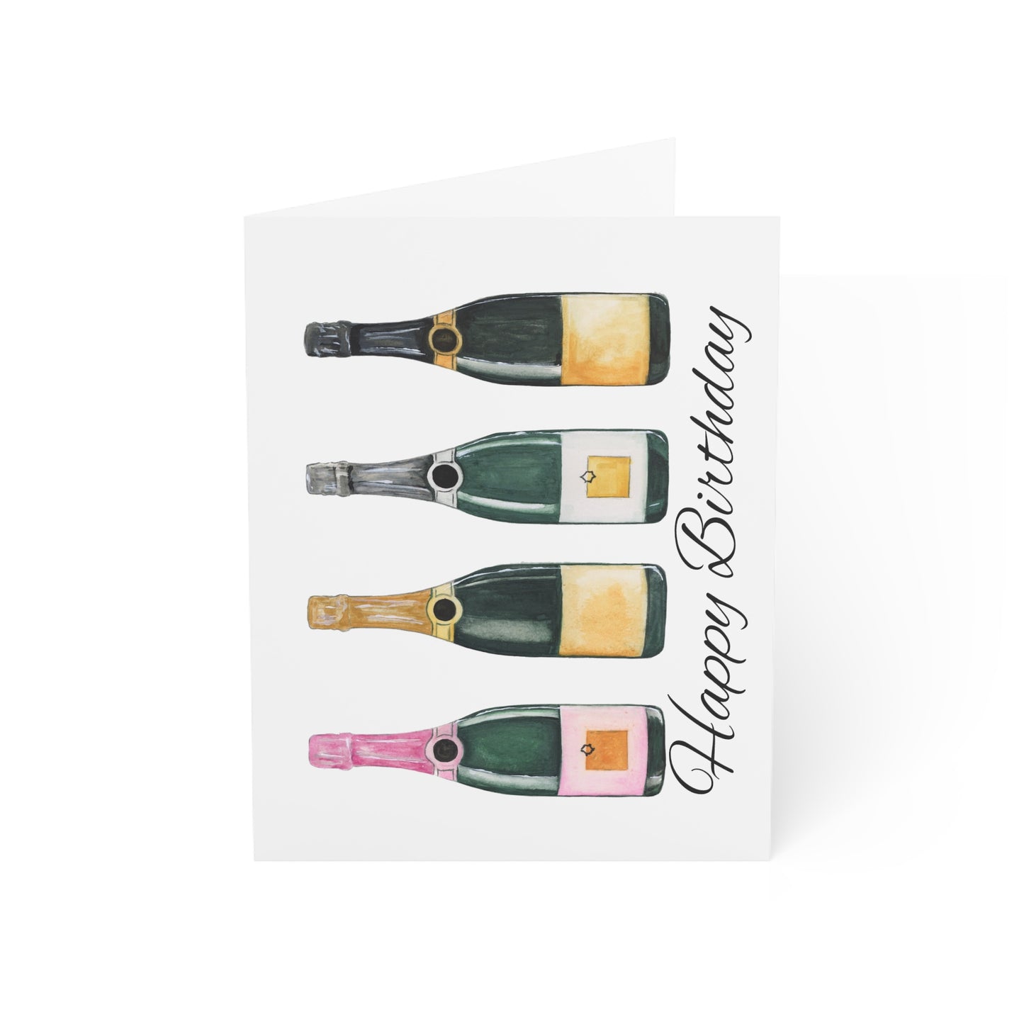 Champagne Birthday Cards (10 and 30pcs)