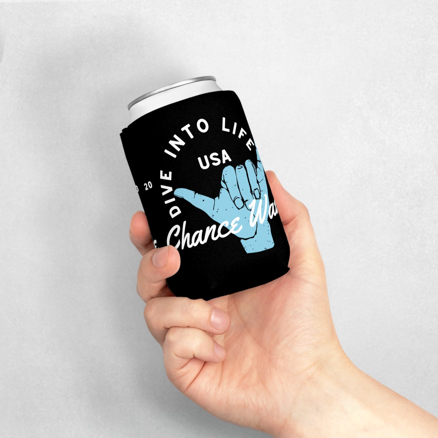 Hang Loose Logo Koozie