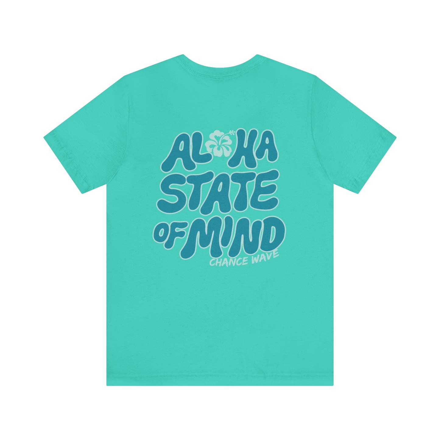 Blue Aloha Tee