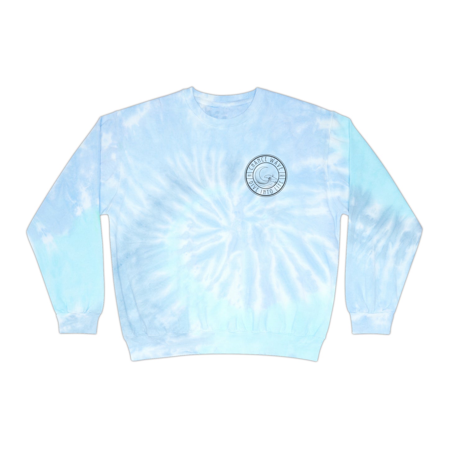 Happy Tie-Dye Crewneck