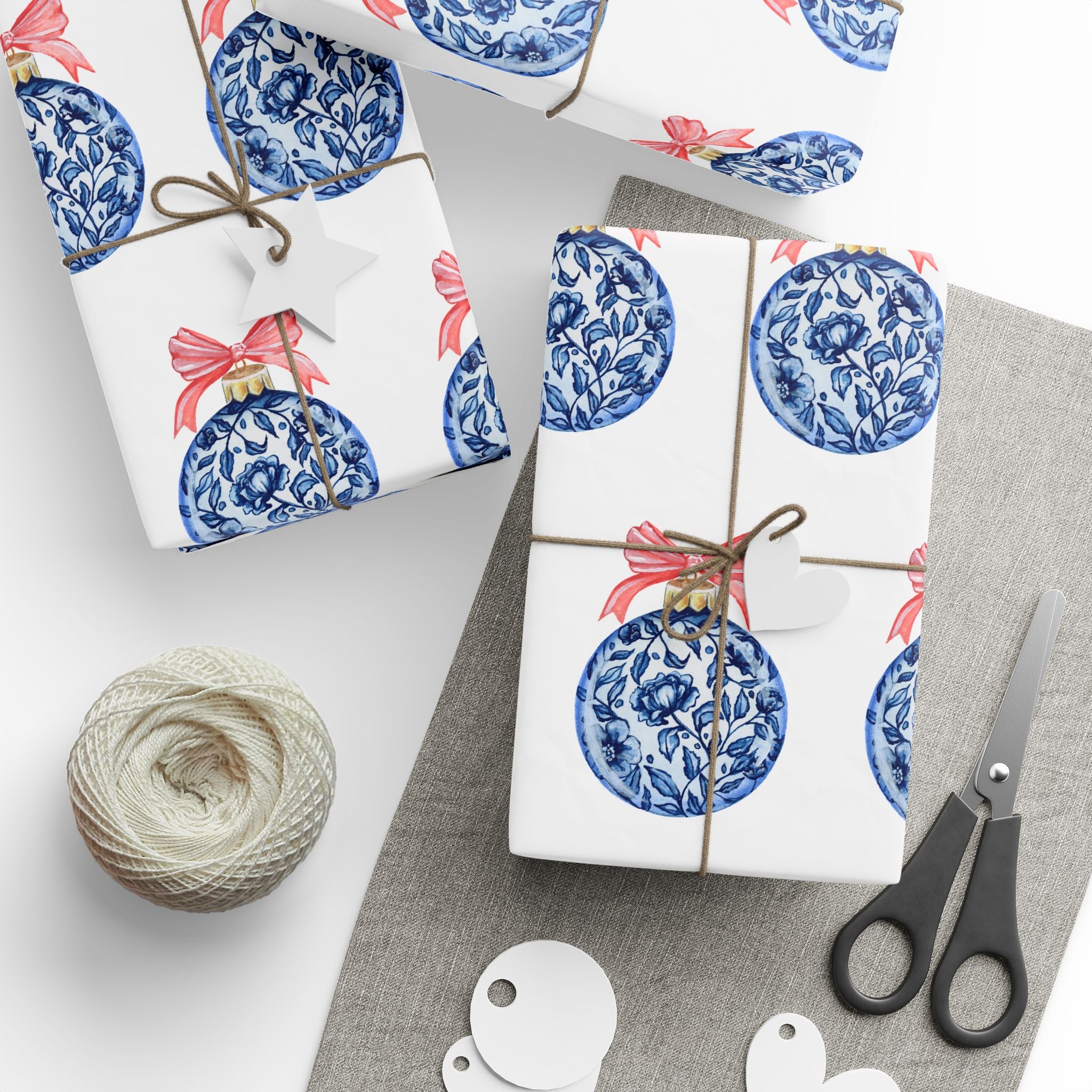 Ornament Wrapping Paper – Chance Wave