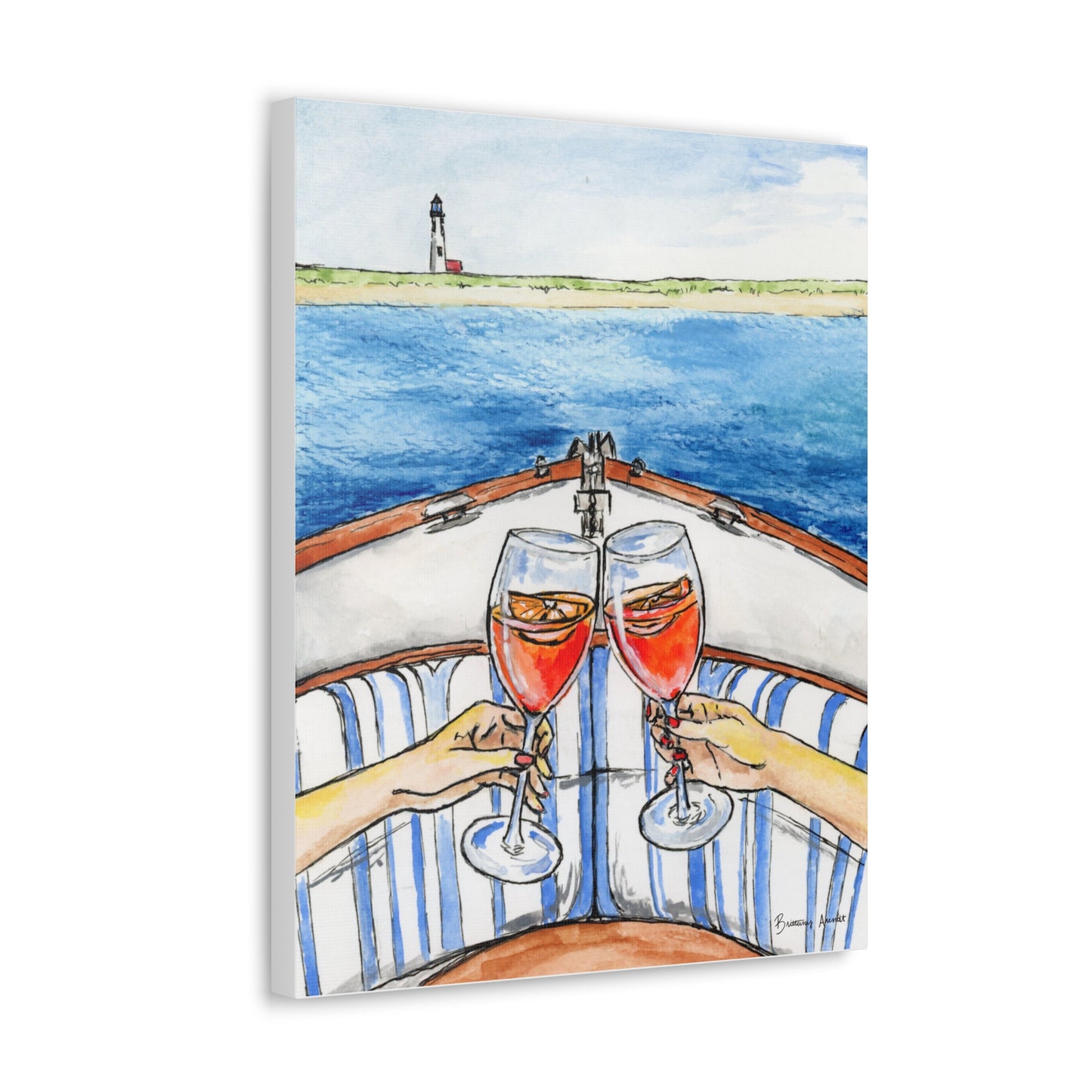 Boat Toasts Canvas