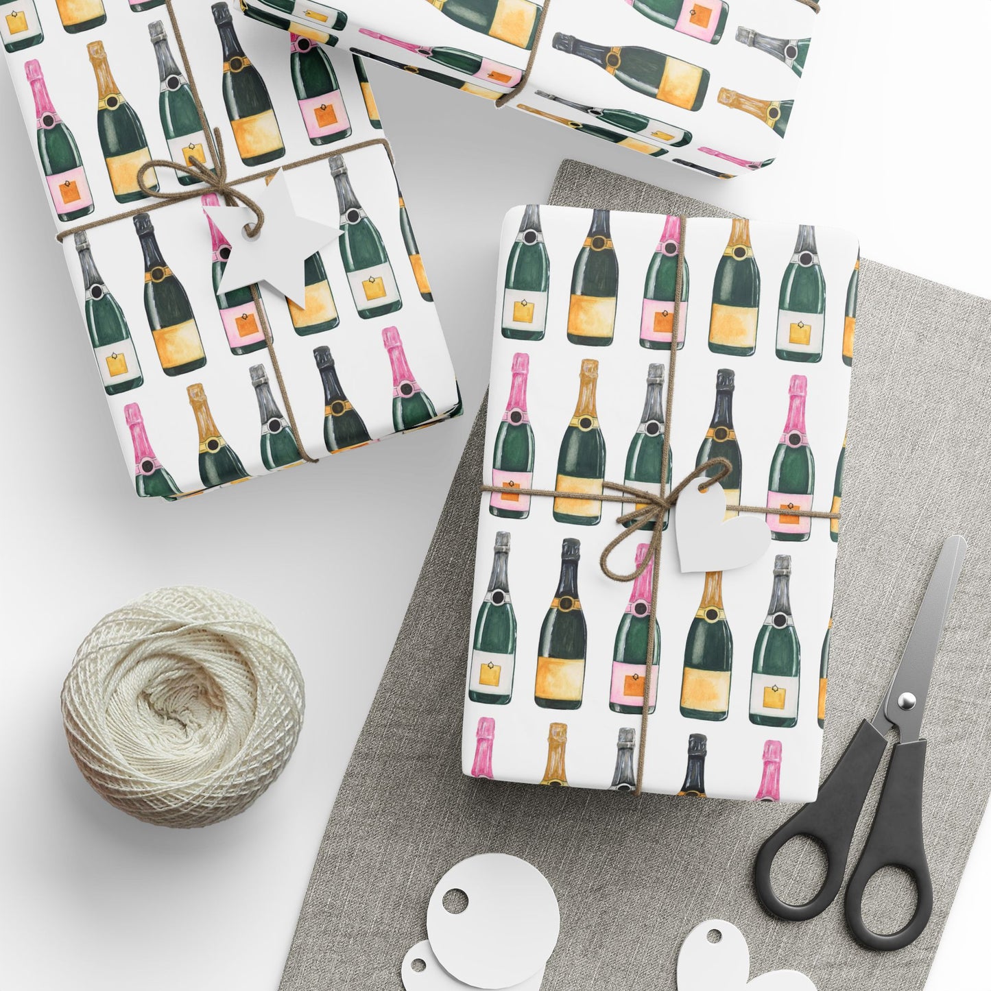 Champagne Wrapping Paper