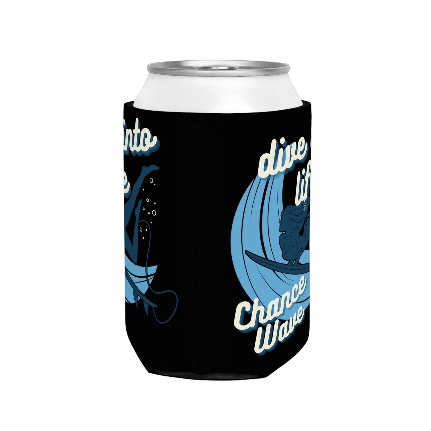 Dive Into Life Koozie