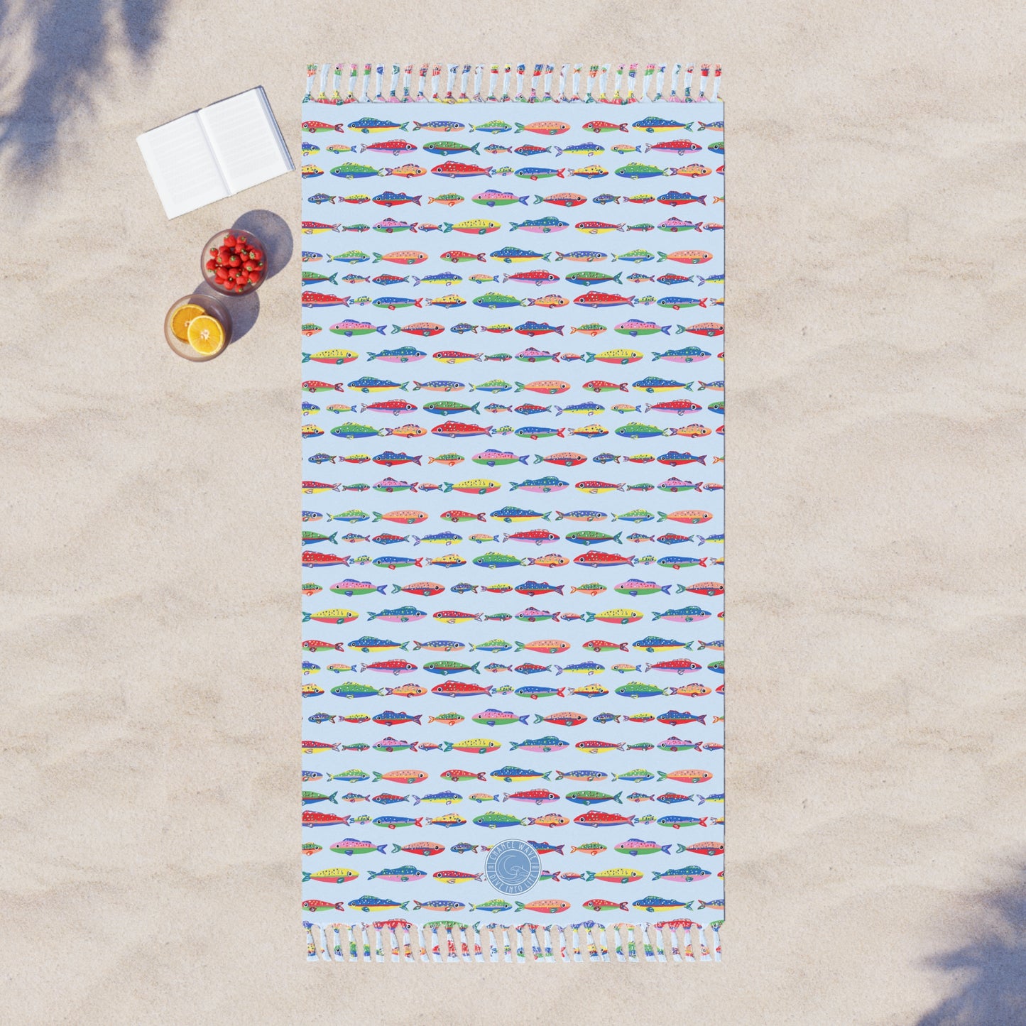 Fishy Boho Beach Cloth