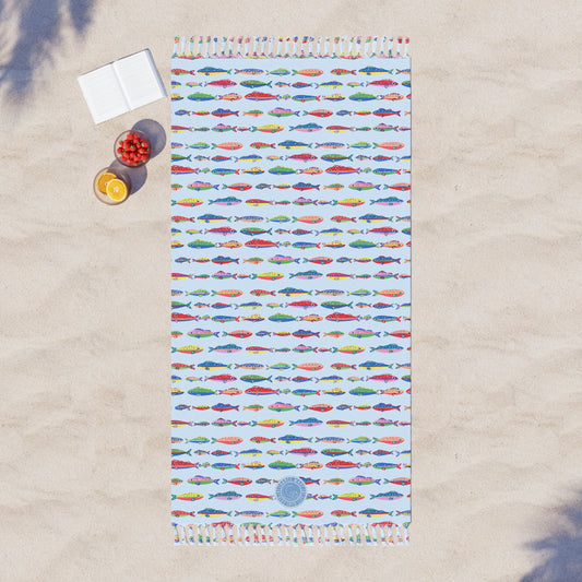 Fishy Boho Beach Cloth