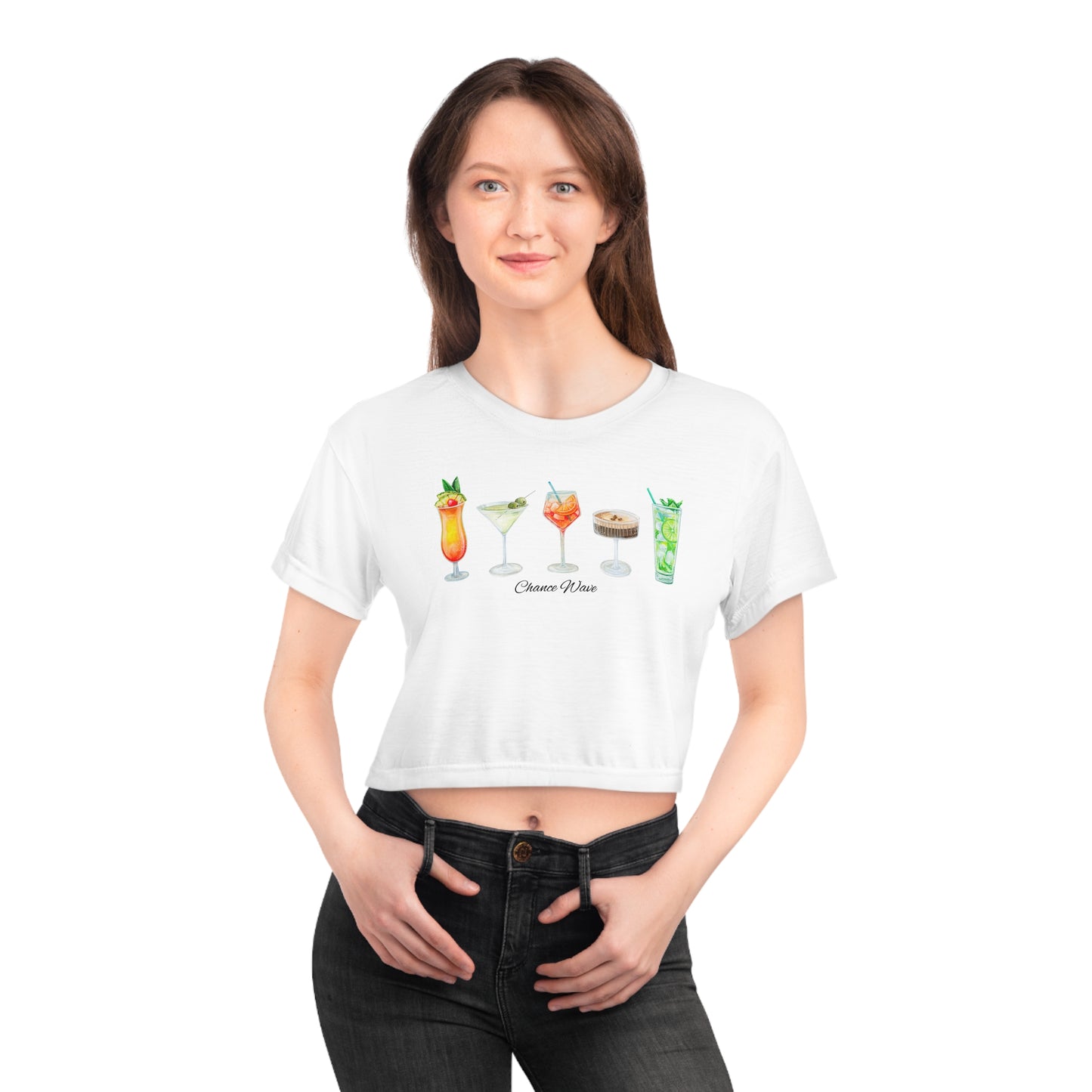 Toasts on the Coast Crop Tee