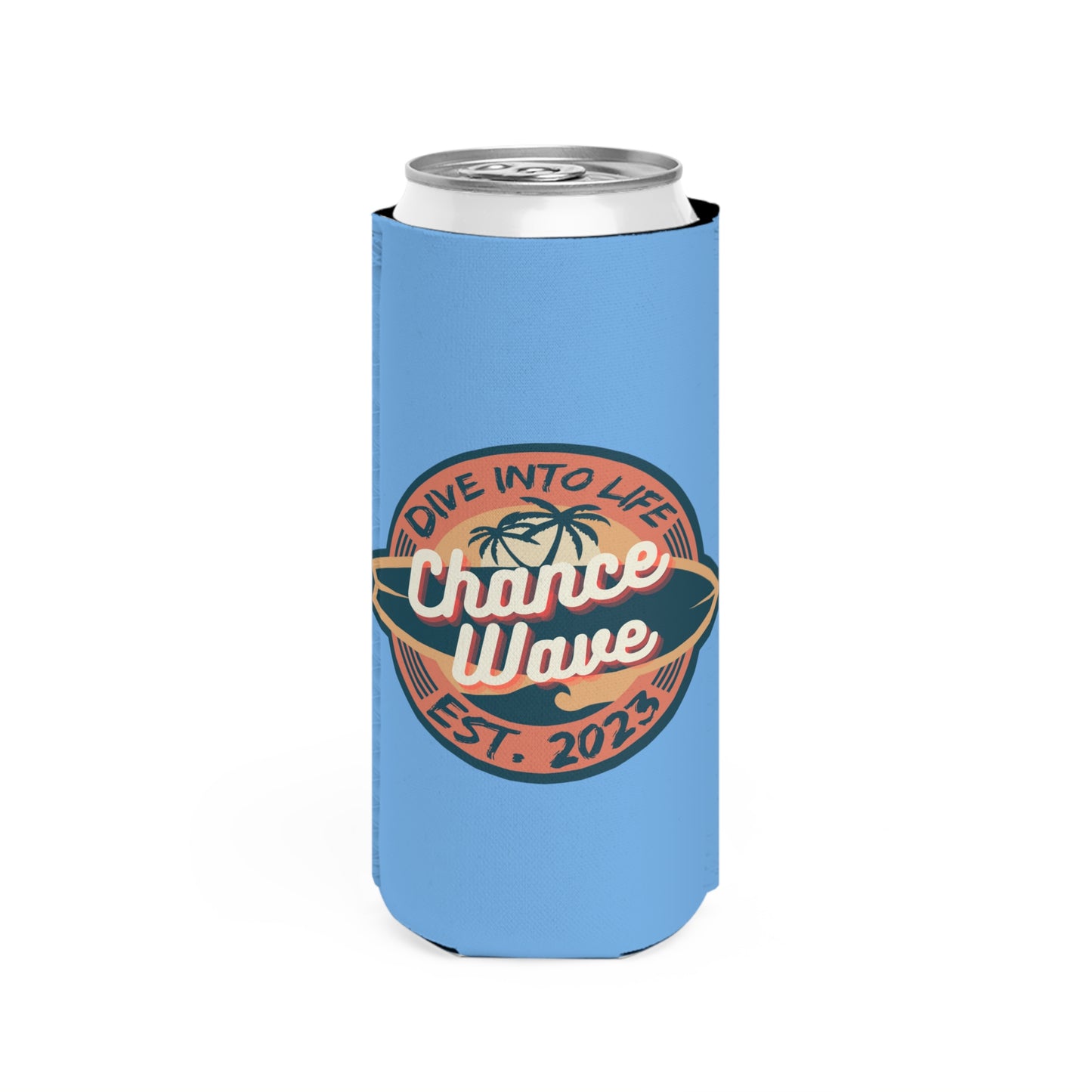 Chance Wave Slim Koozie