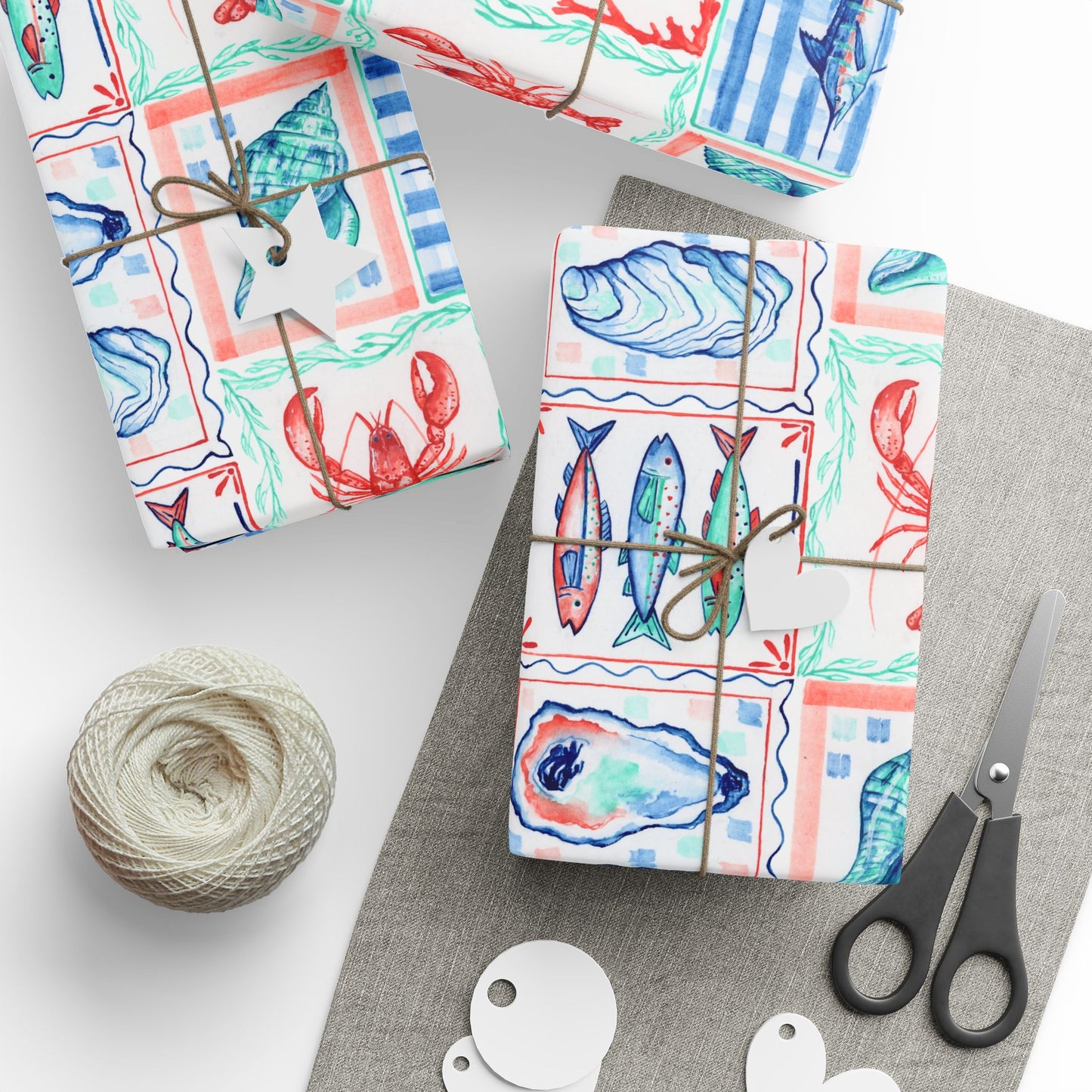 Coastal Summer Wrapping Paper