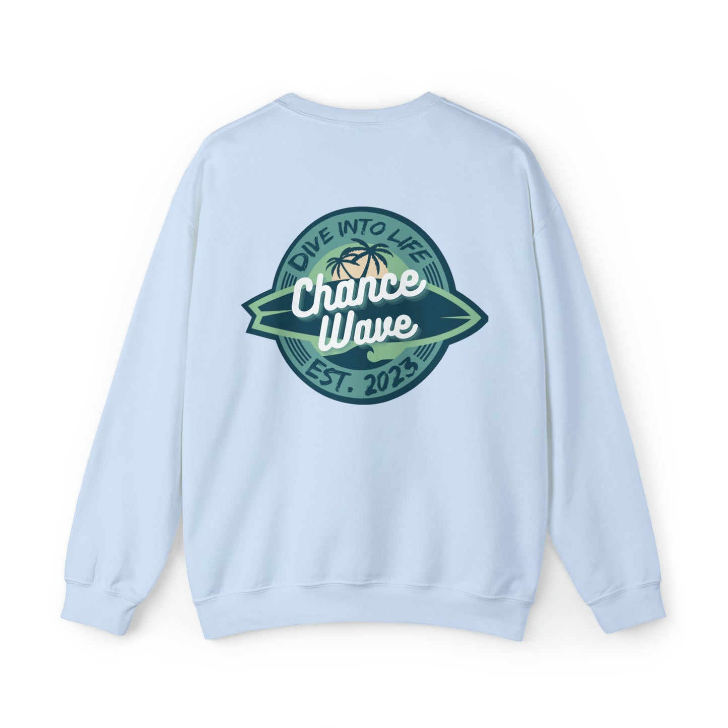 Blue Logo Crewneck