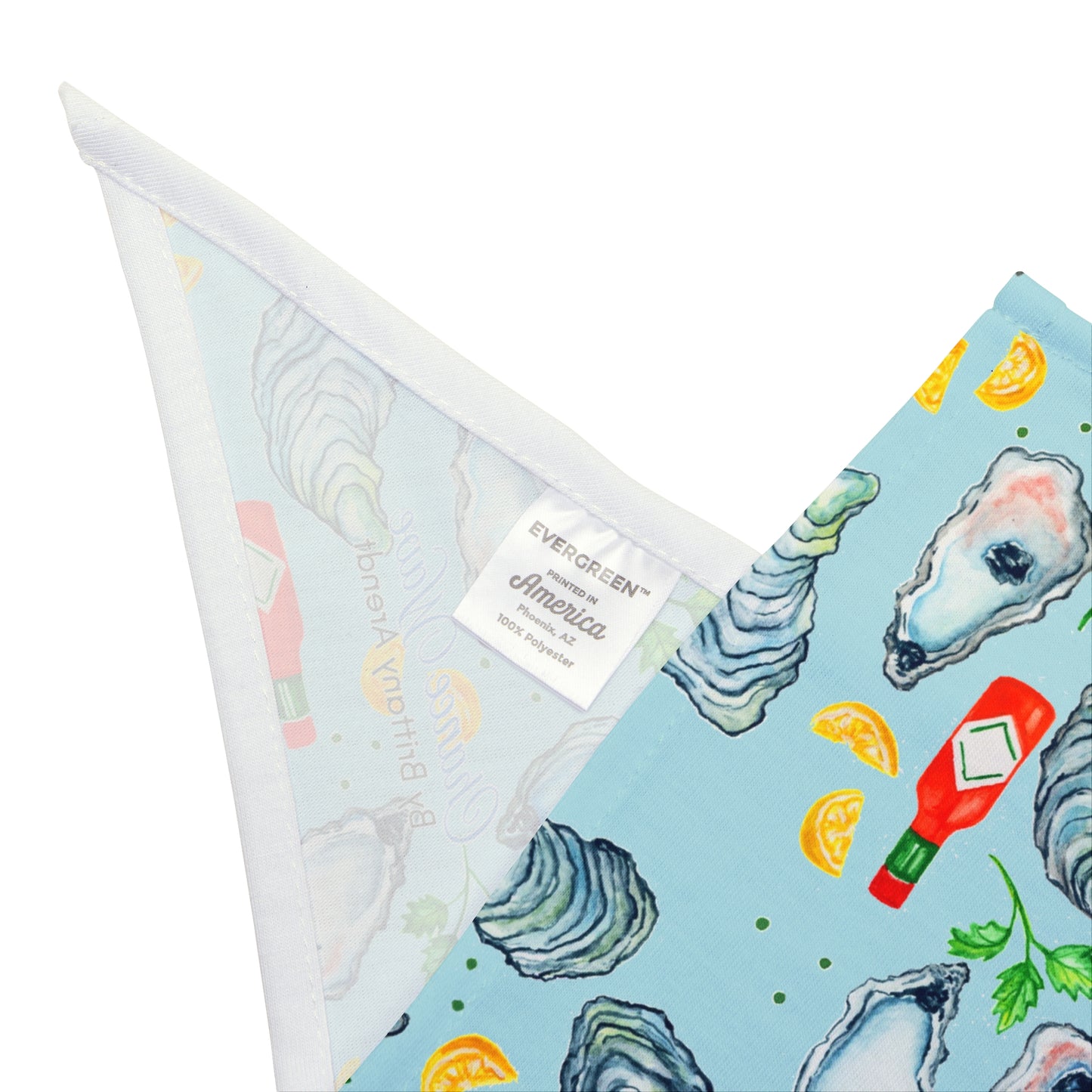 Oyster Platter Pet Bandana