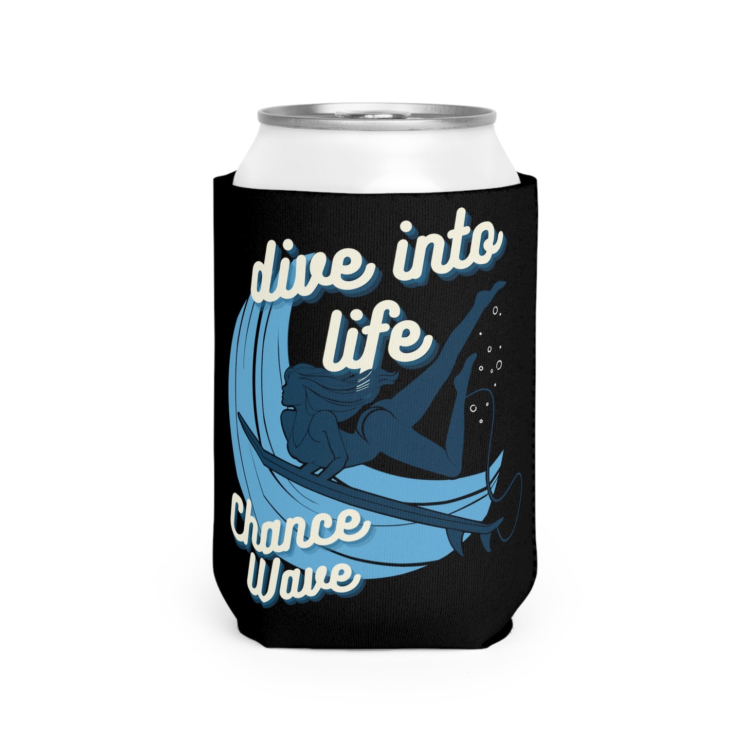 Dive Into Life Koozie