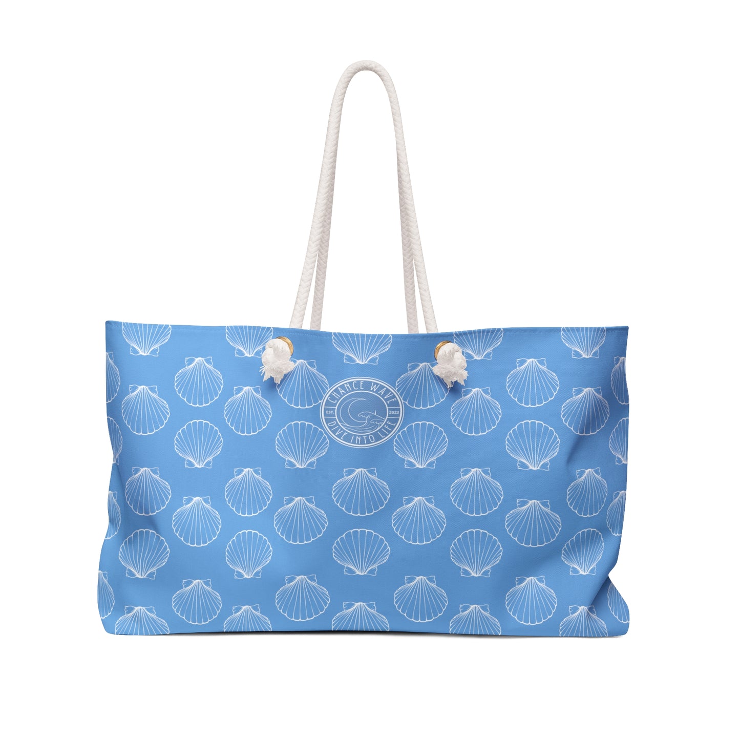 Seashell Pattern Weekender Bag