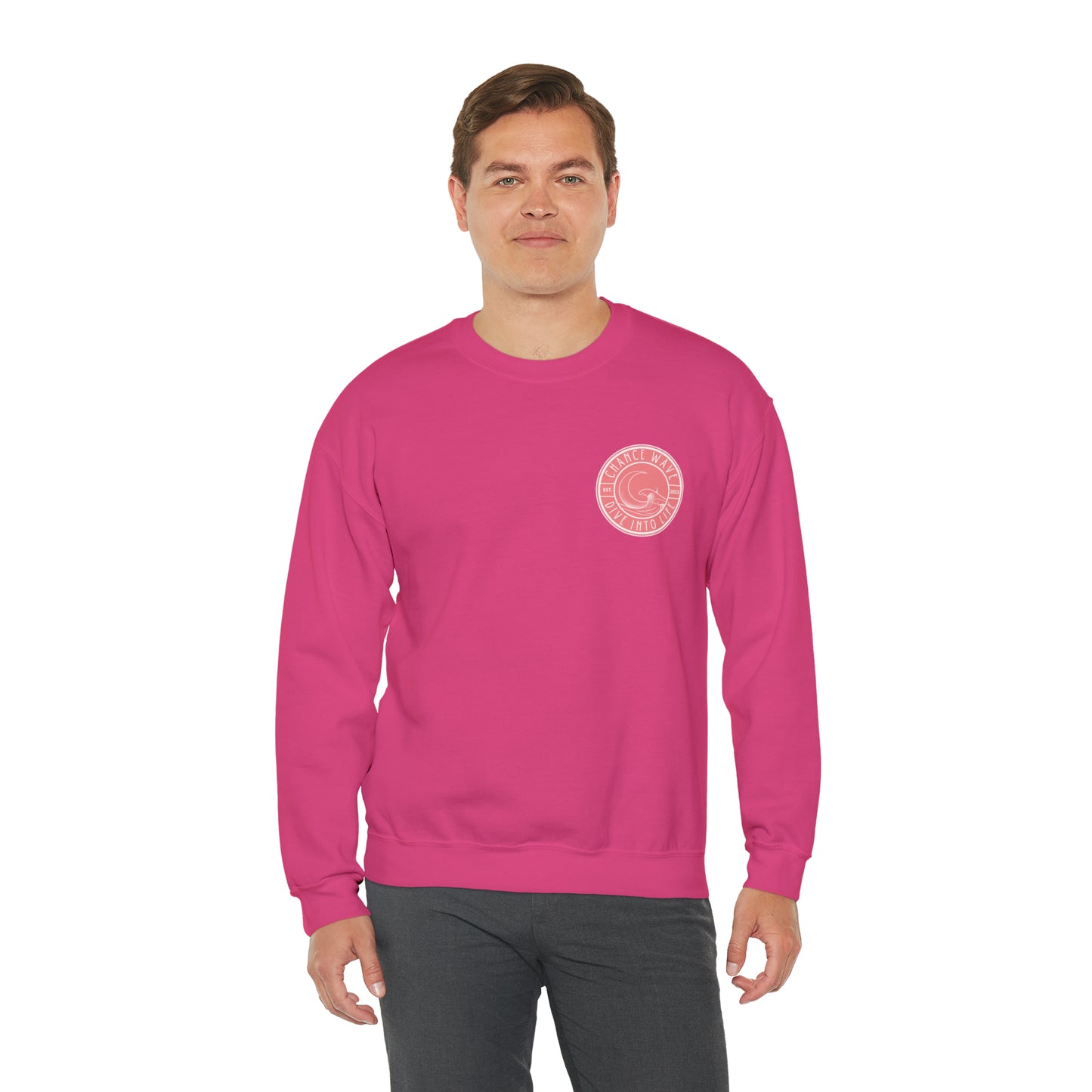 Pink Aloha Crewneck