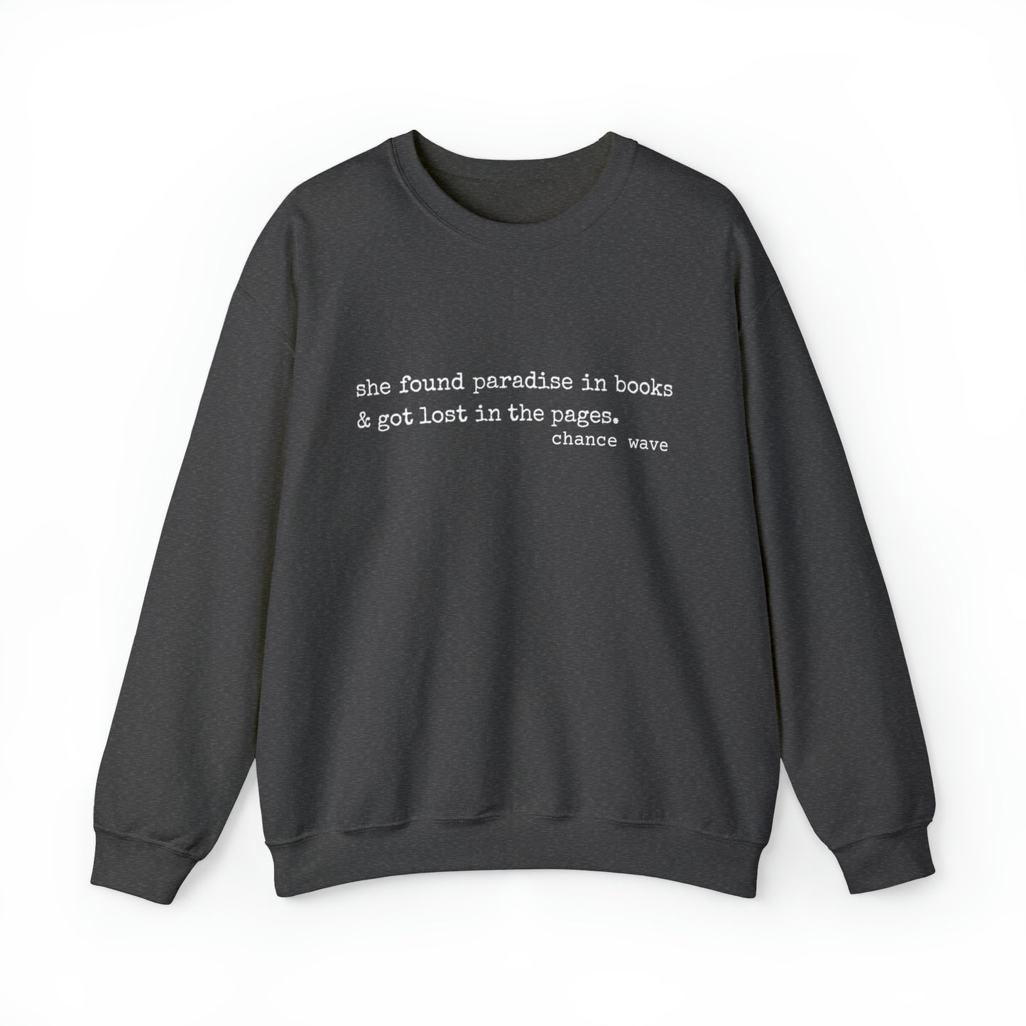 Paradise in Books Crewneck