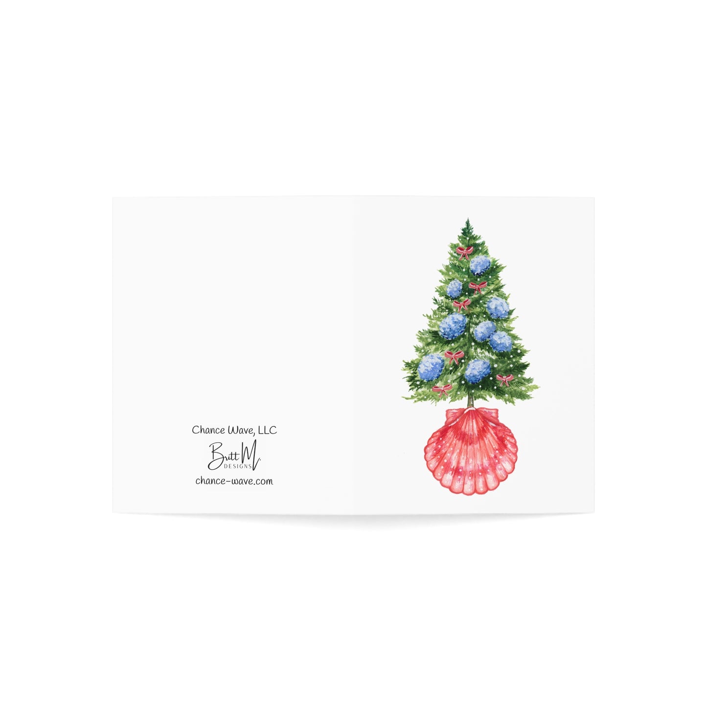 Coastal Tree Greeting Cards (10 and 30pcs)