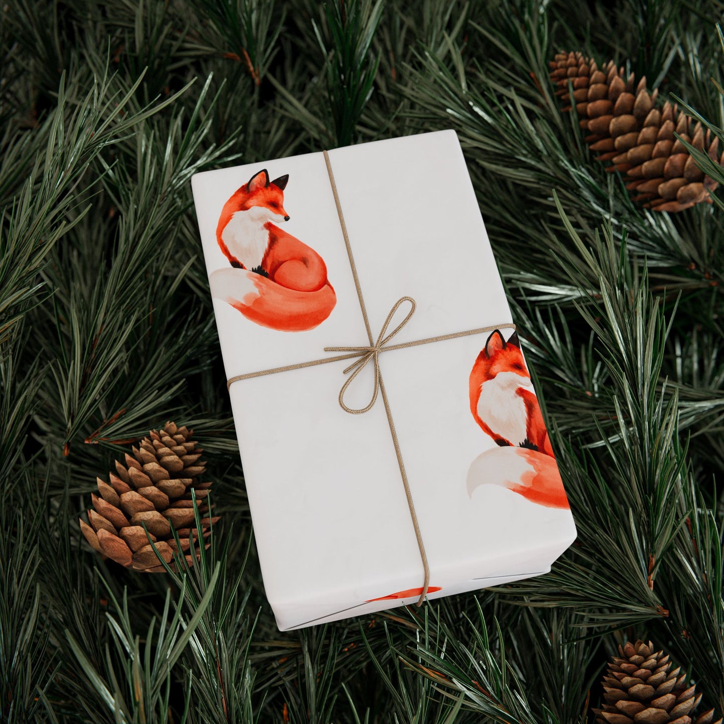 Foxy Wrapping Paper