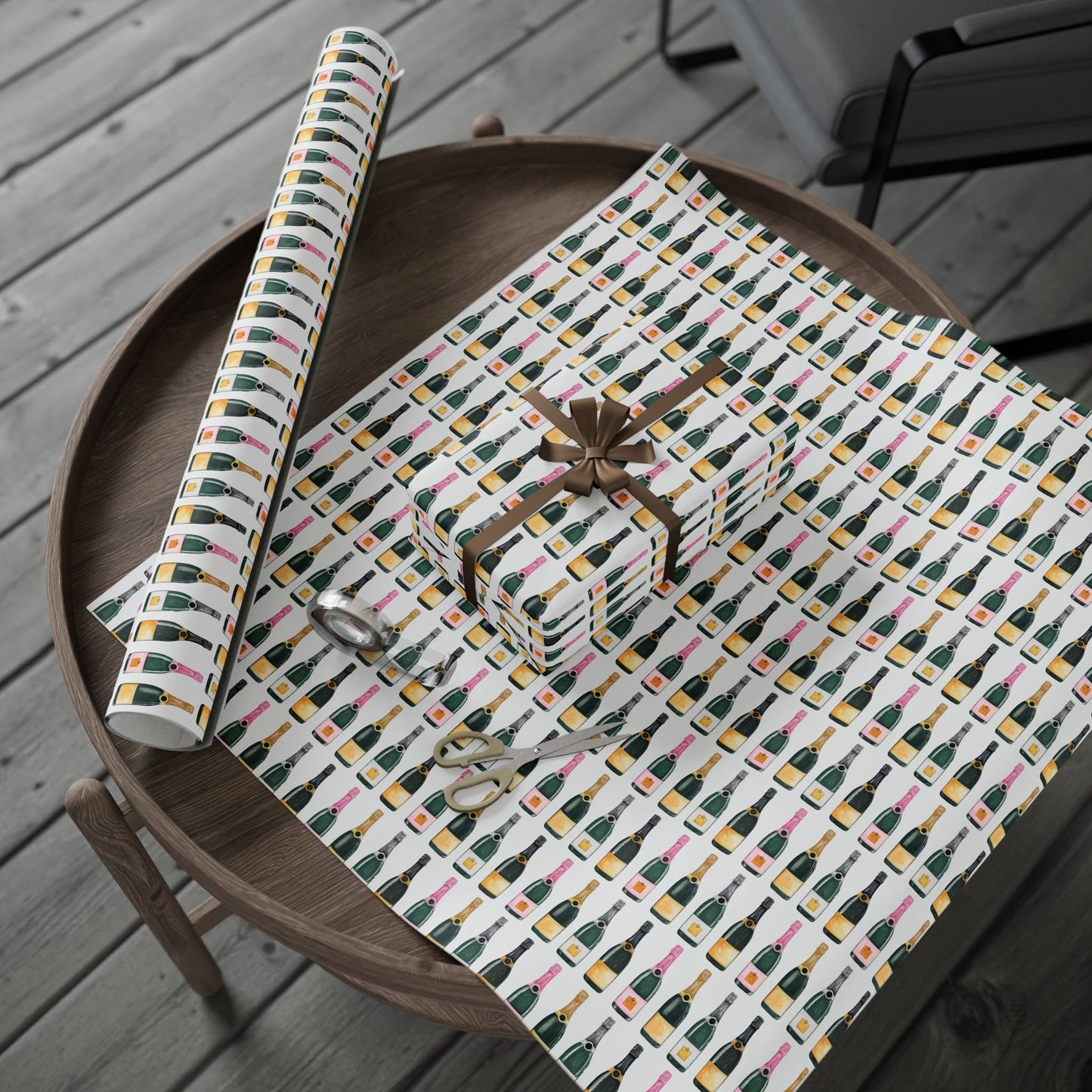 Champagne Wrapping Paper