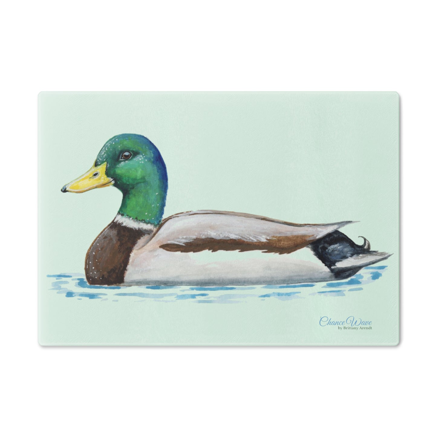 Mallard Tempered Glass Cutting Board