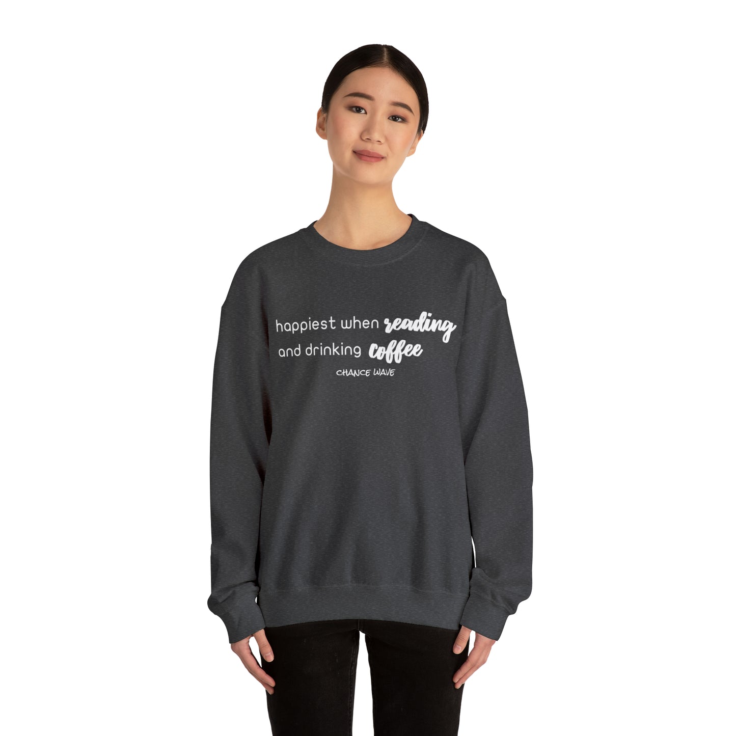 Books & Coffee Crewneck