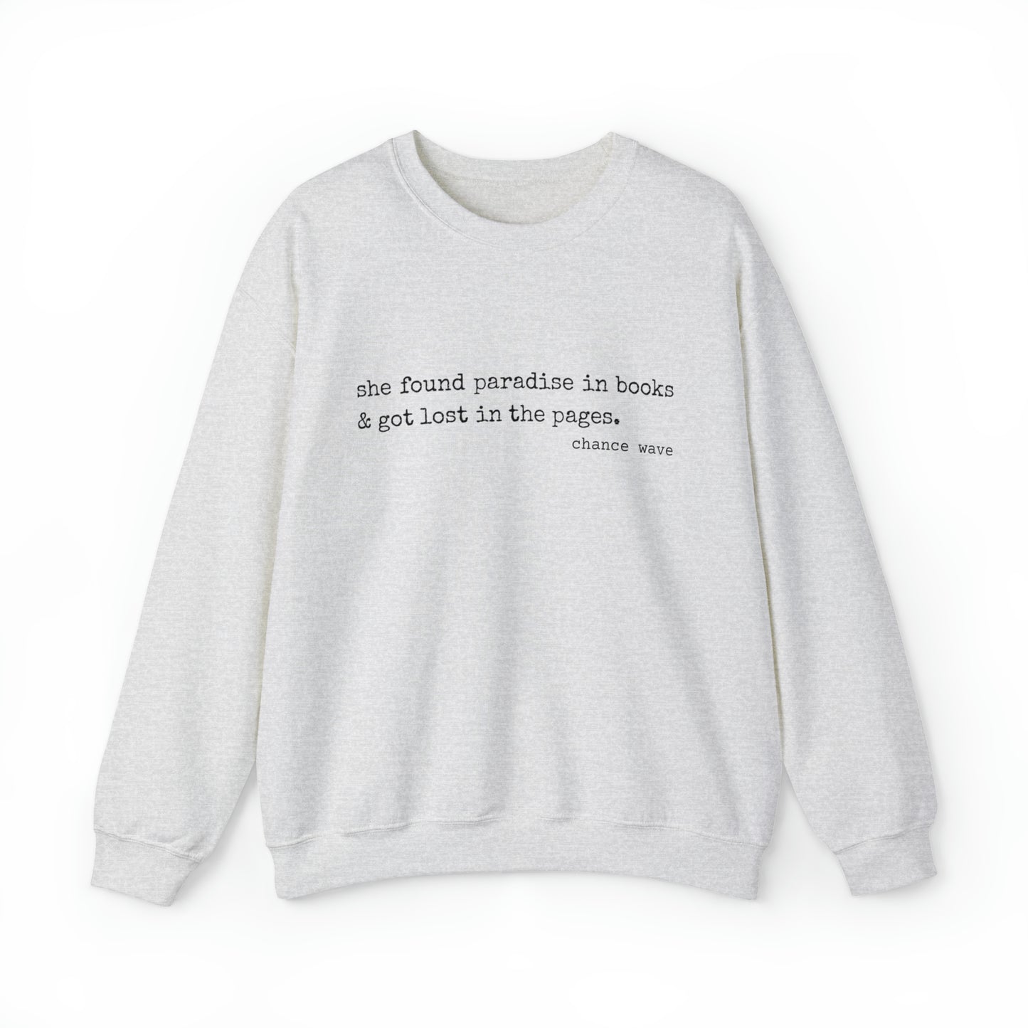 Paradise in Books Crewneck