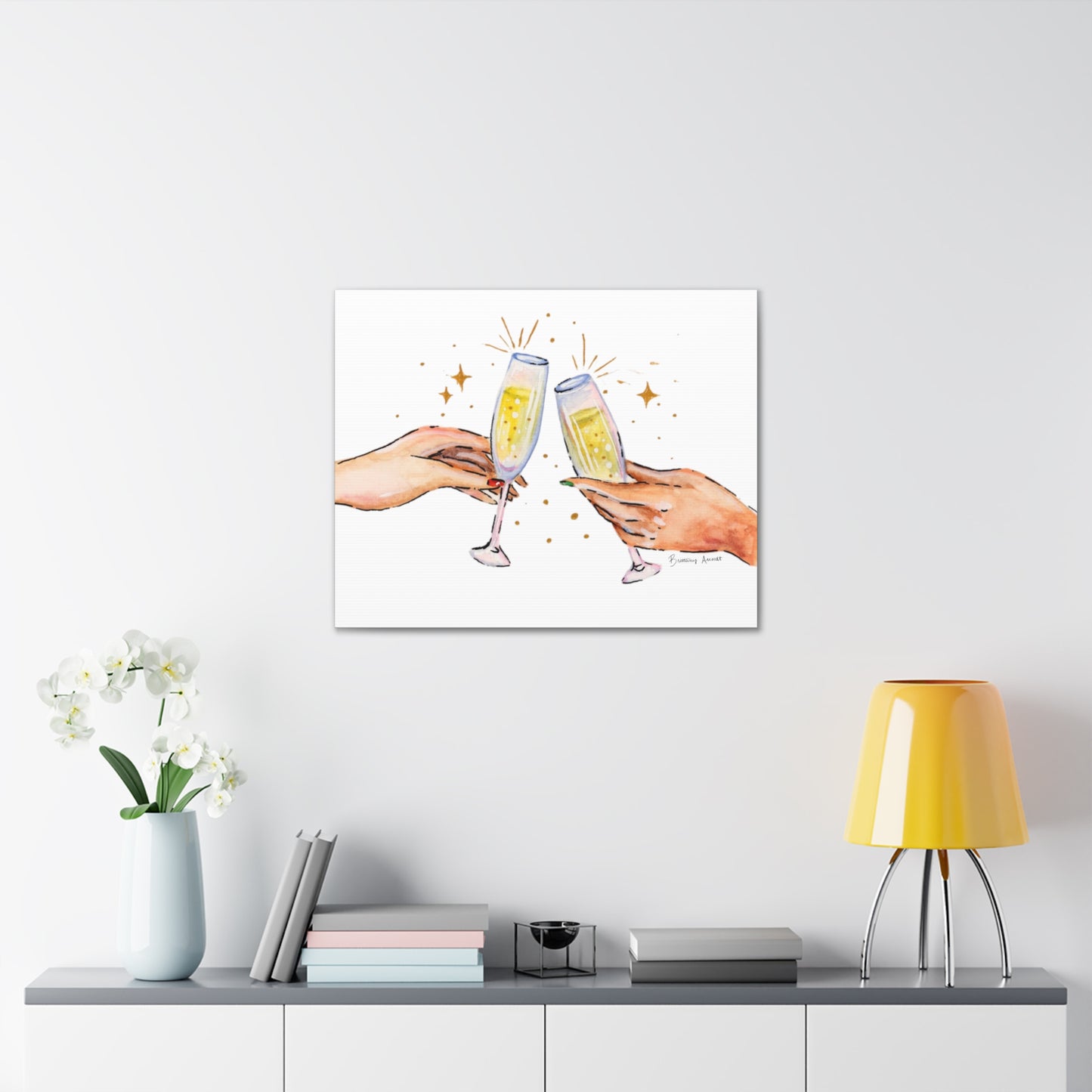 Cheers Canvas Gallery Wrap