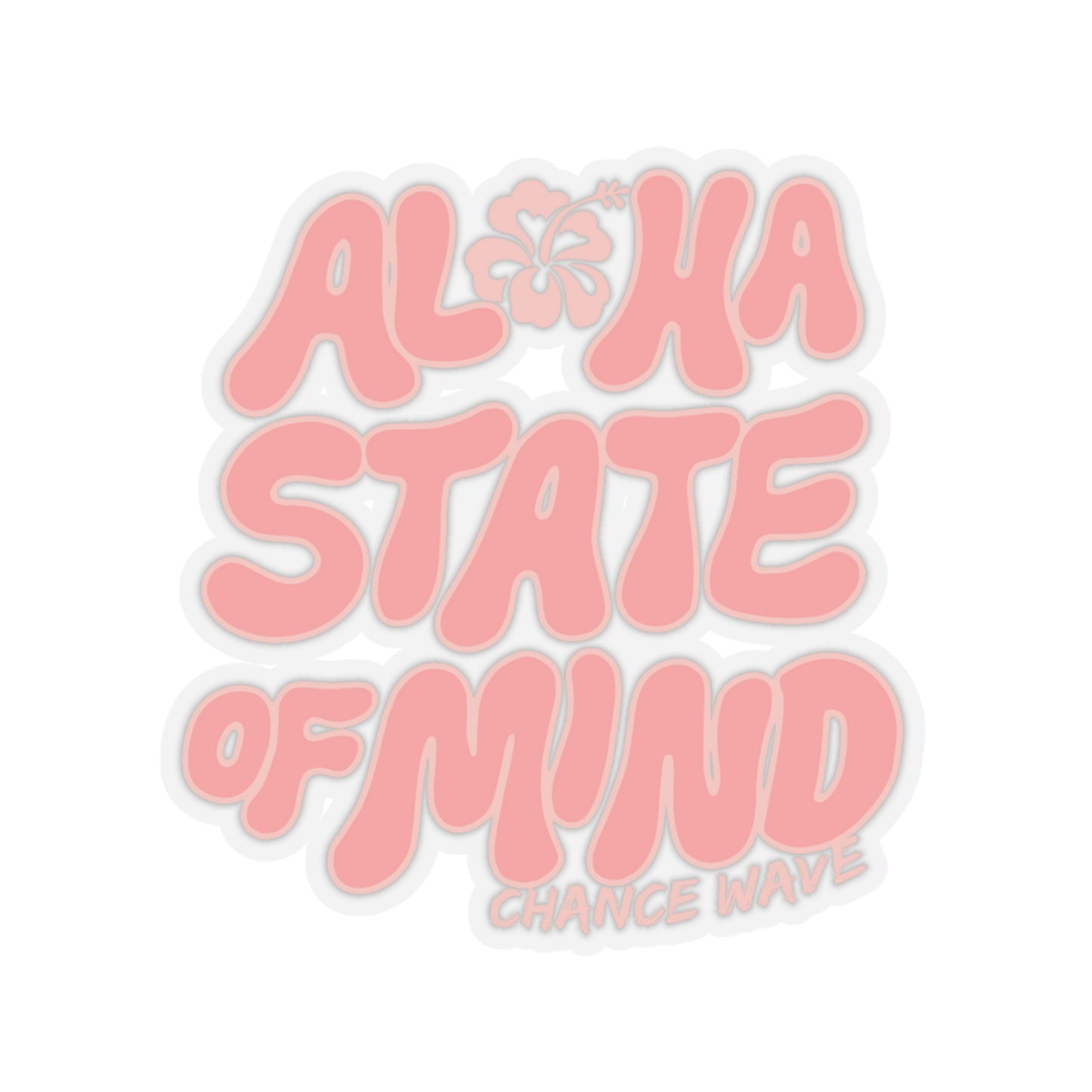 Aloha Sticker Pink