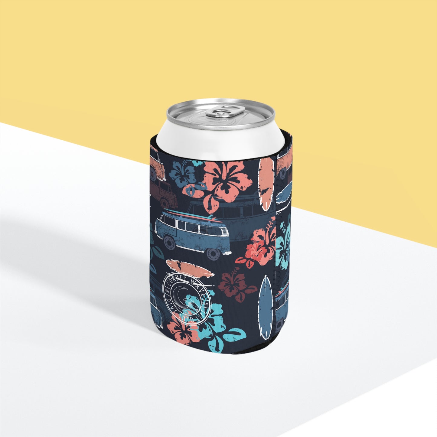 Surf Pattern Koozie