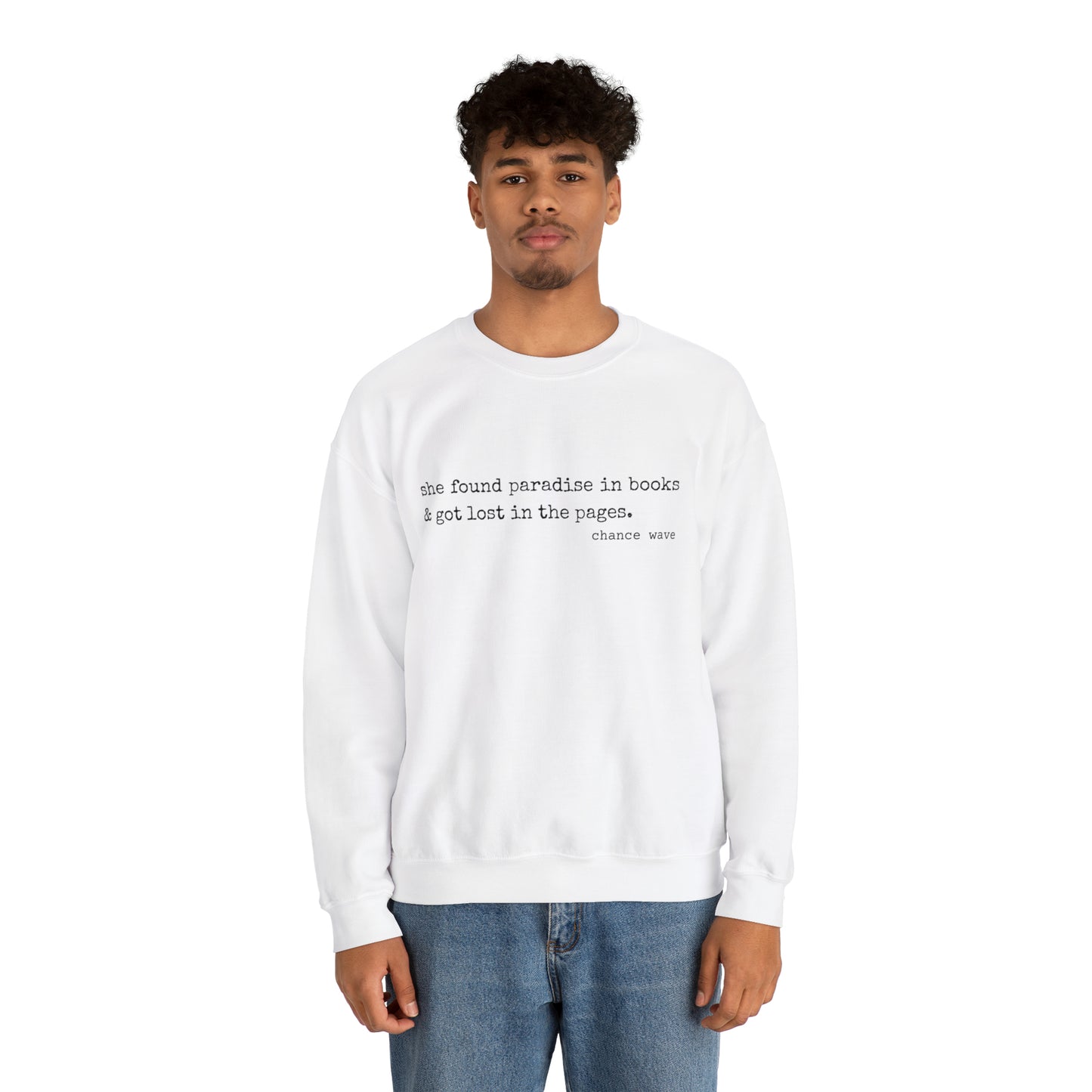 Paradise in Books Crewneck