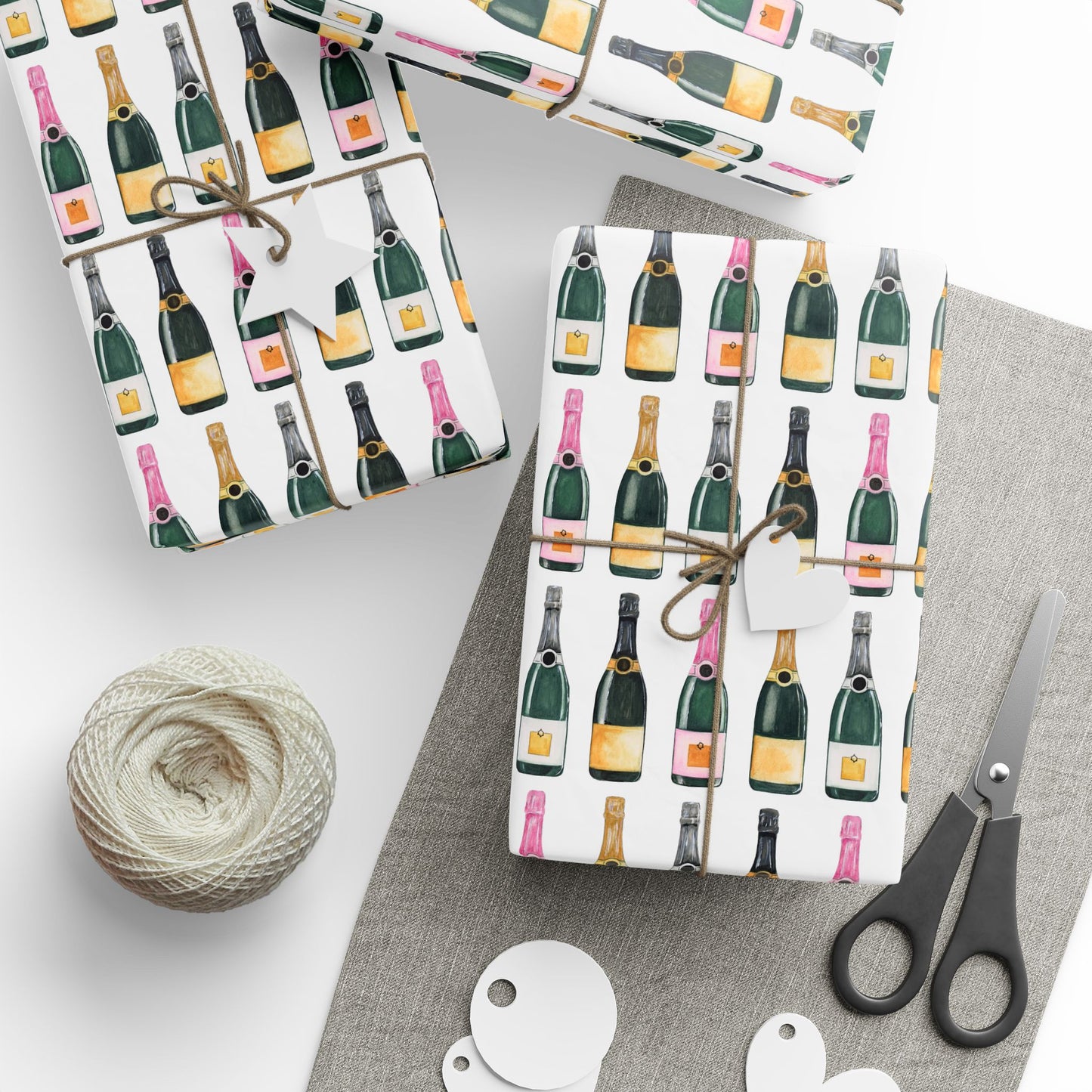 Champagne Wrapping Paper
