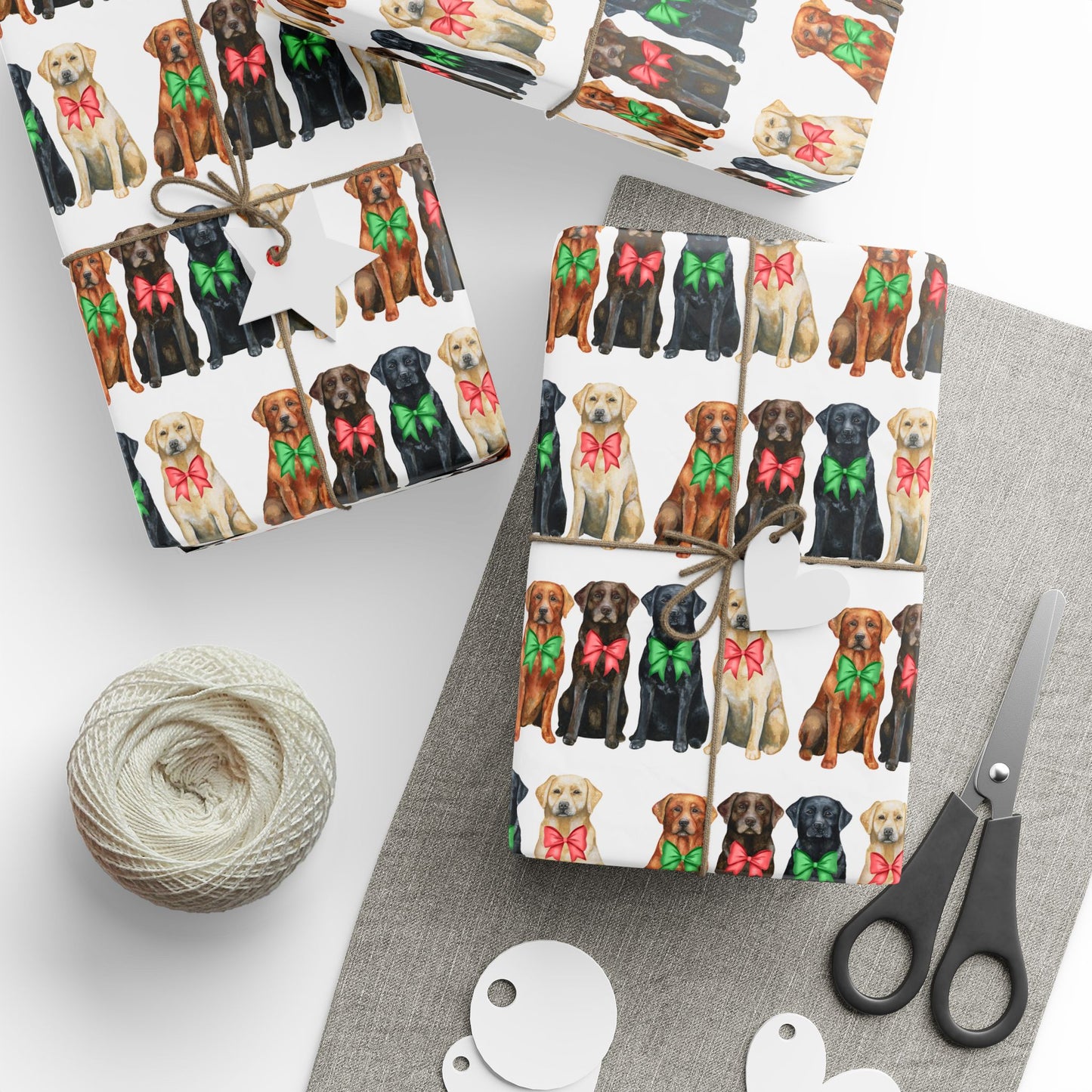 Festive Labs Wrapping Paper