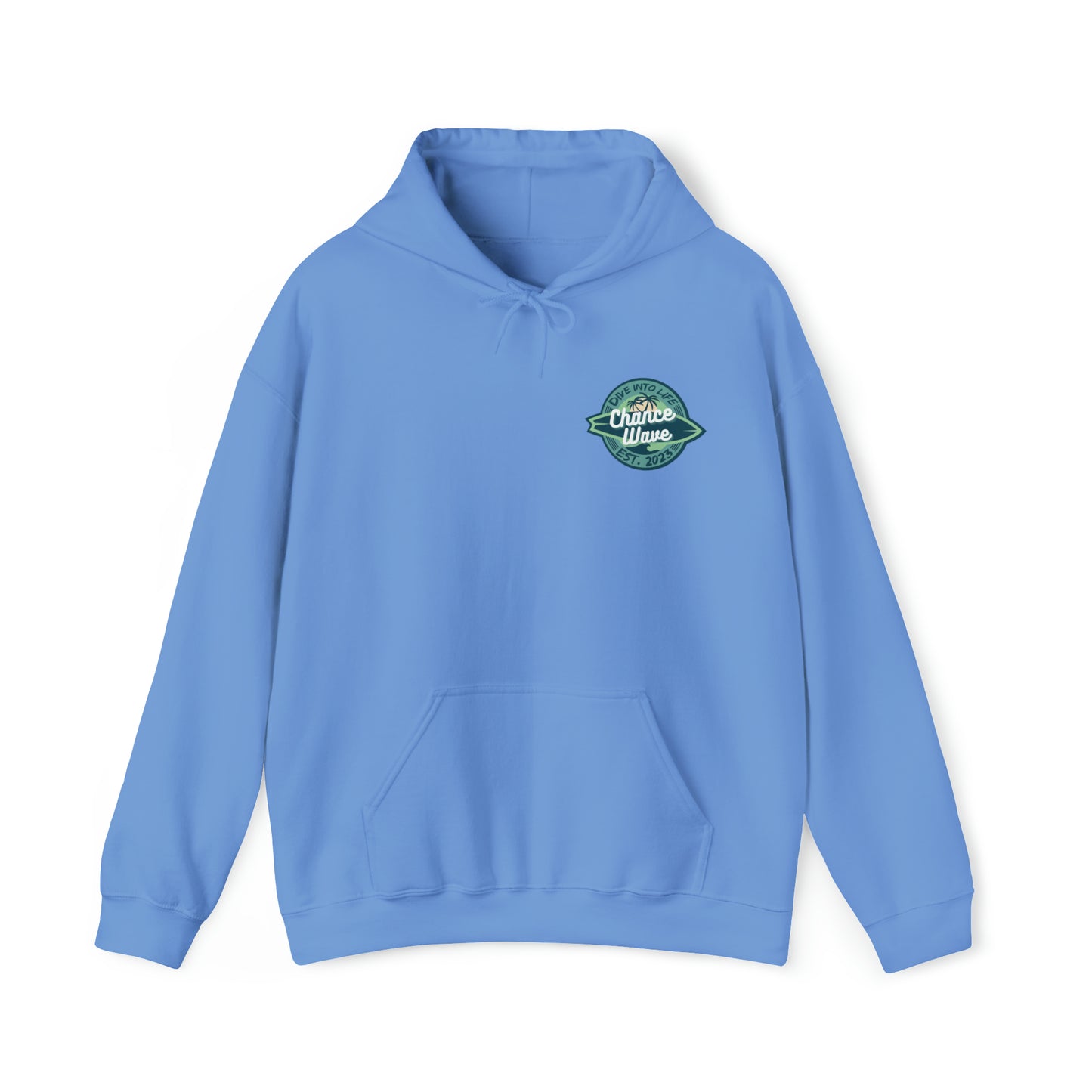 Blue Logo Hoodie