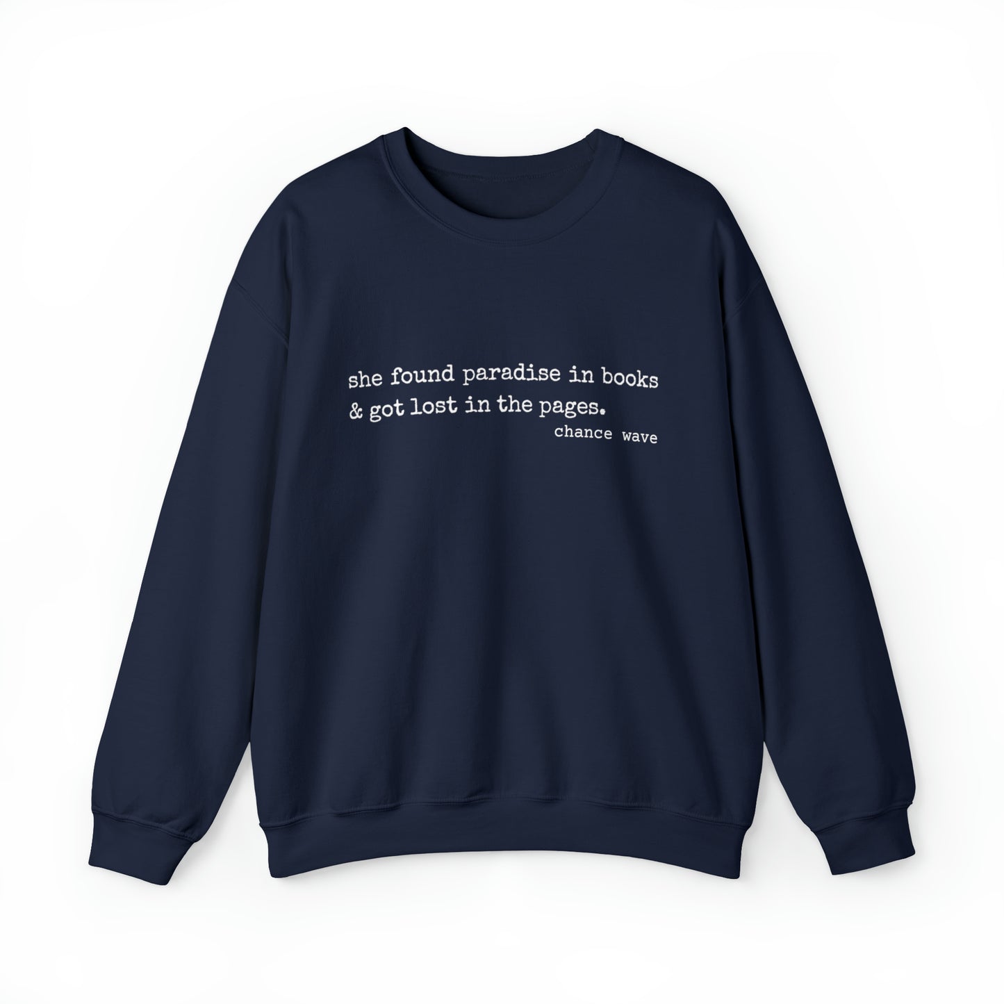 Paradise in Books Crewneck