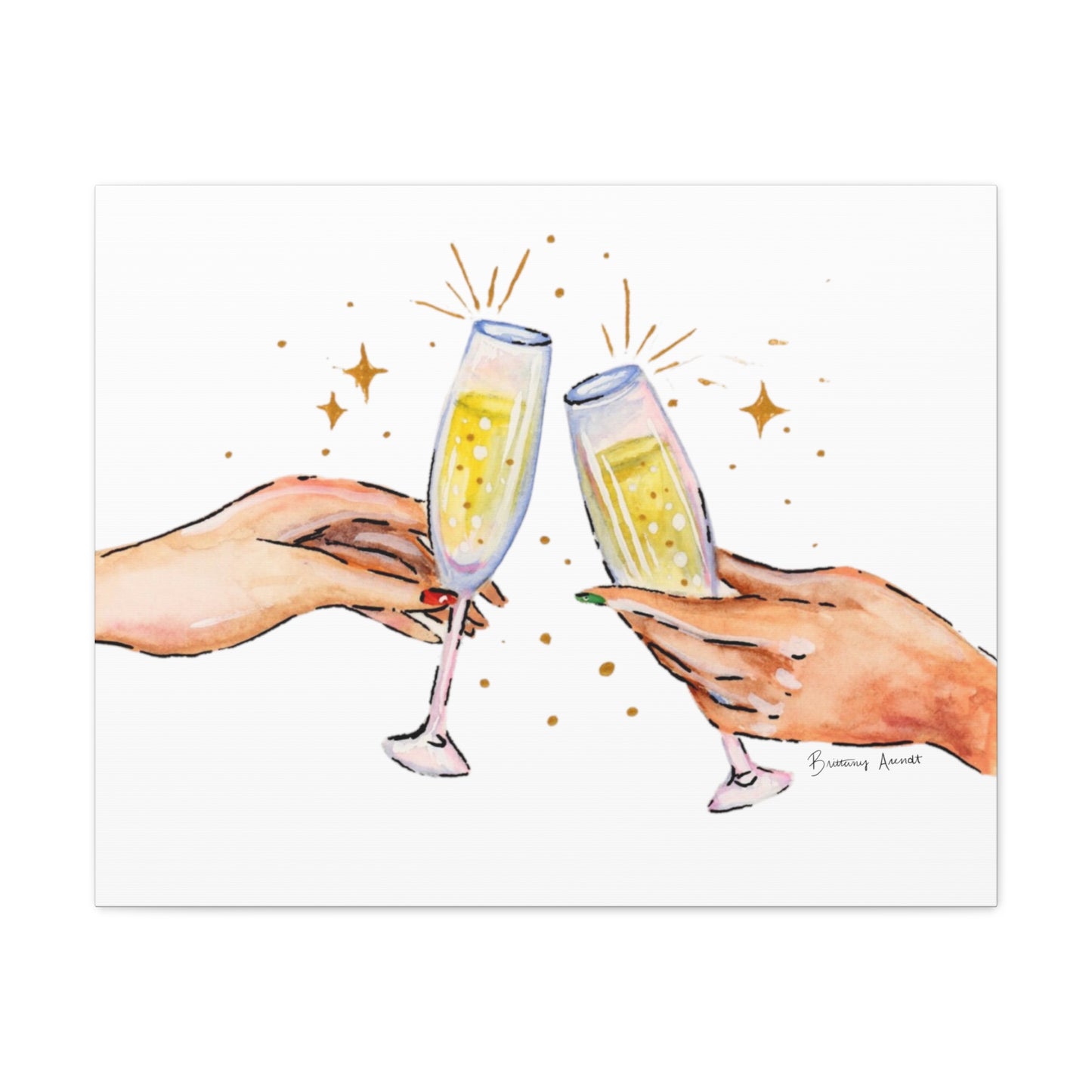 Cheers Canvas Gallery Wrap