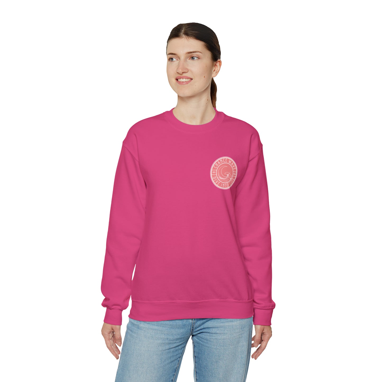 Pink Aloha Crewneck