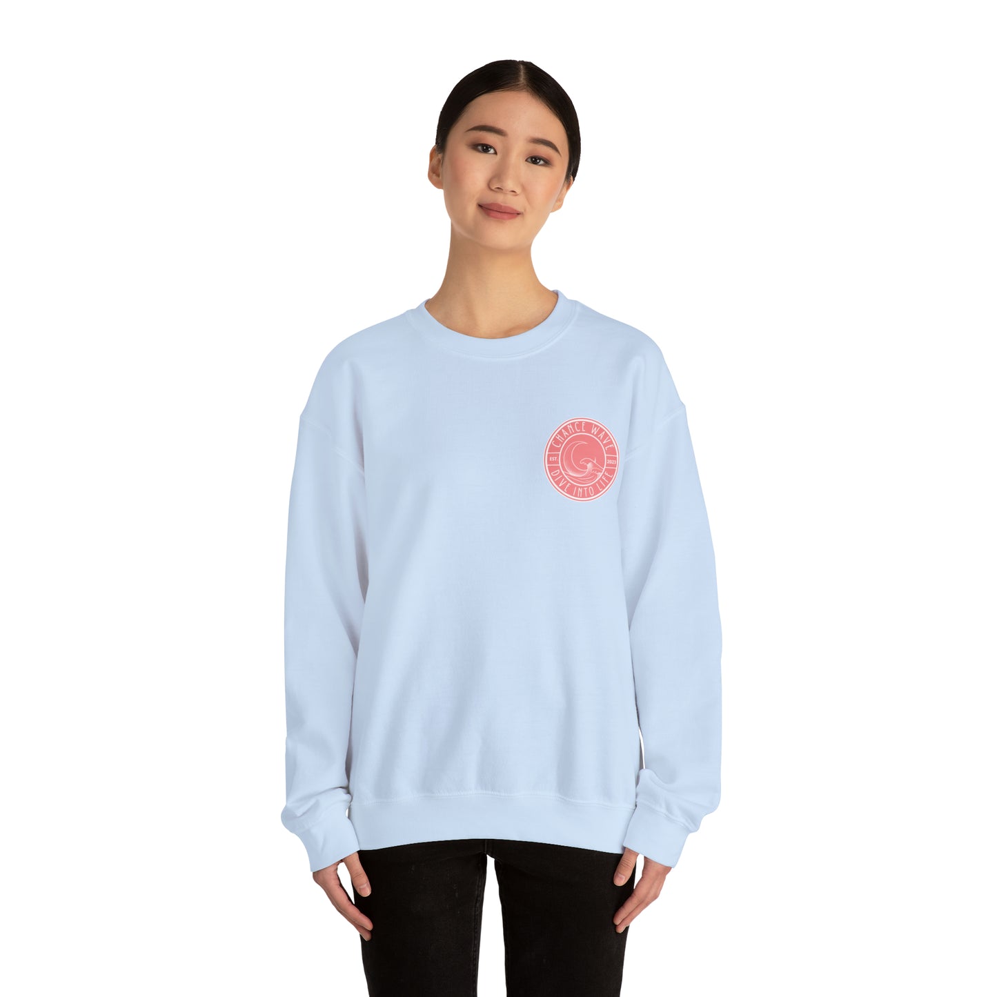 Pink Aloha Crewneck