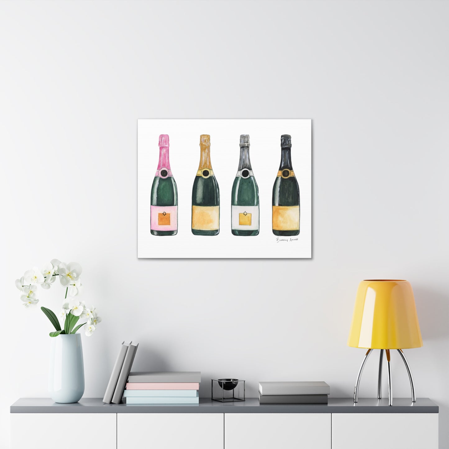 Champagne Canvas Gallery Wrap