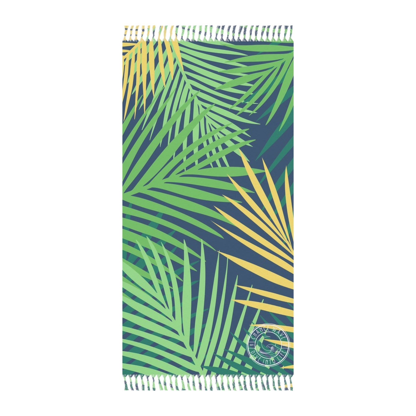 Palm Pattern Boho Beach Cloth