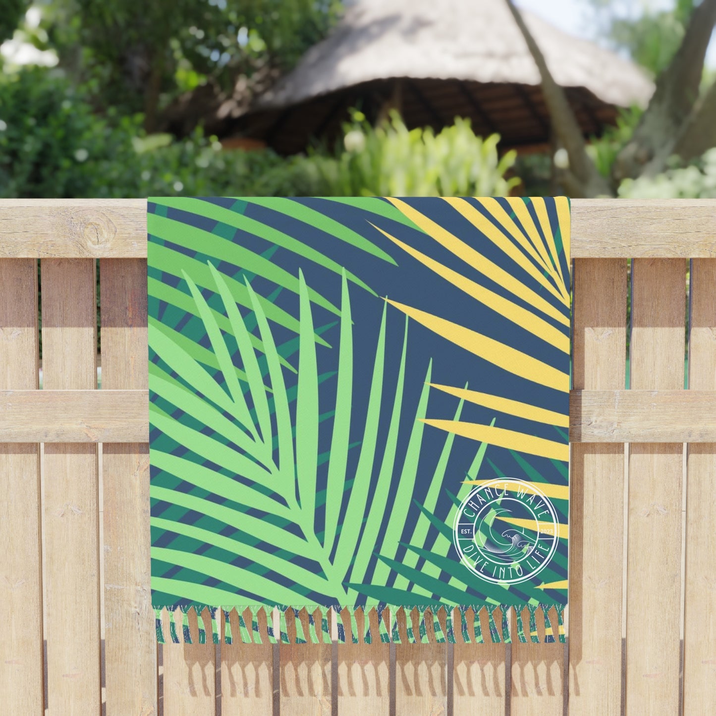 Palm Pattern Boho Beach Cloth