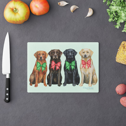 Festive Labs Tempered Glass Cutting Board