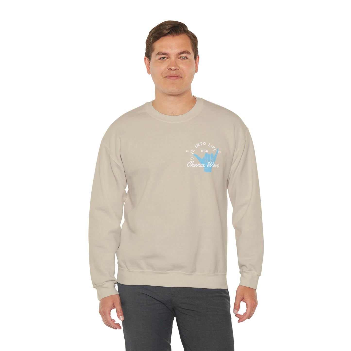 Hang Loose Logo Crewneck