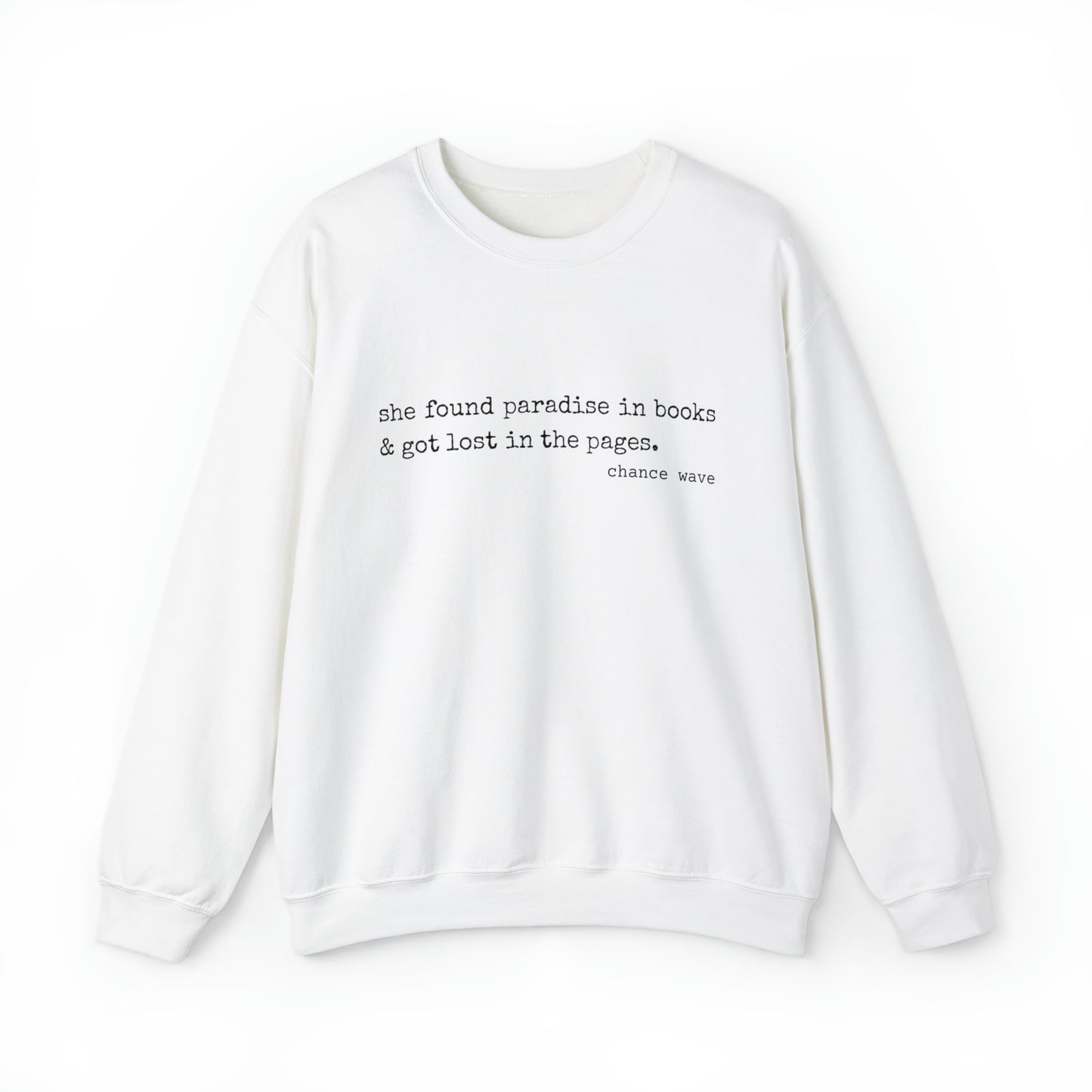 Paradise in Books Crewneck