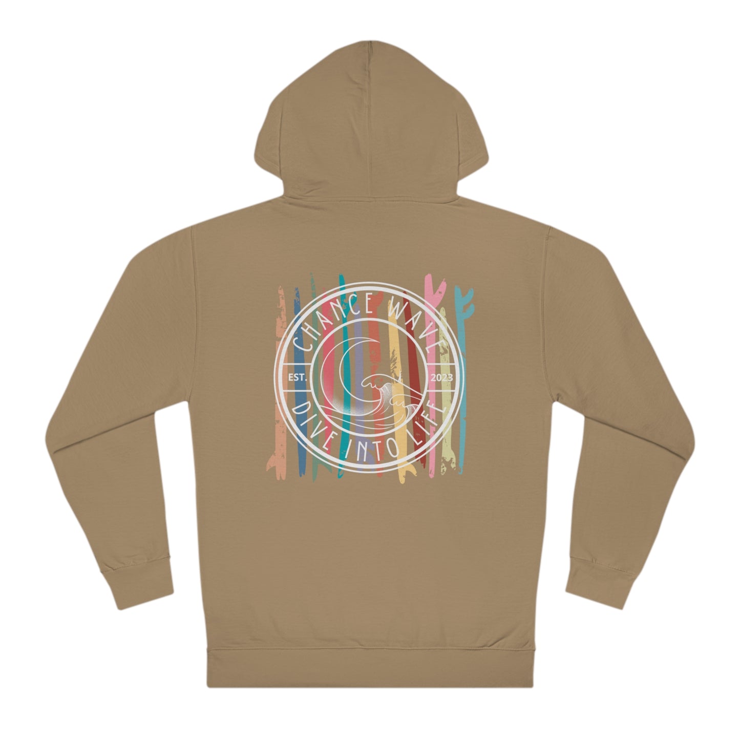 Surf Board Logo Independent Hoodie