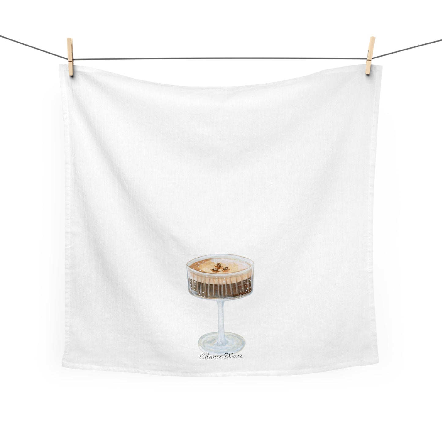 Espresso-ly Coastal Tea Towel