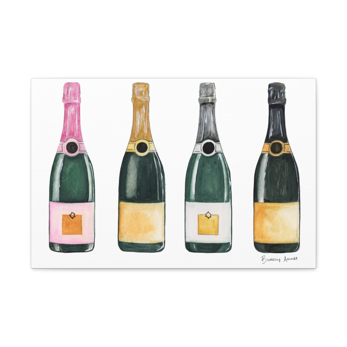 Champagne Canvas Gallery Wrap